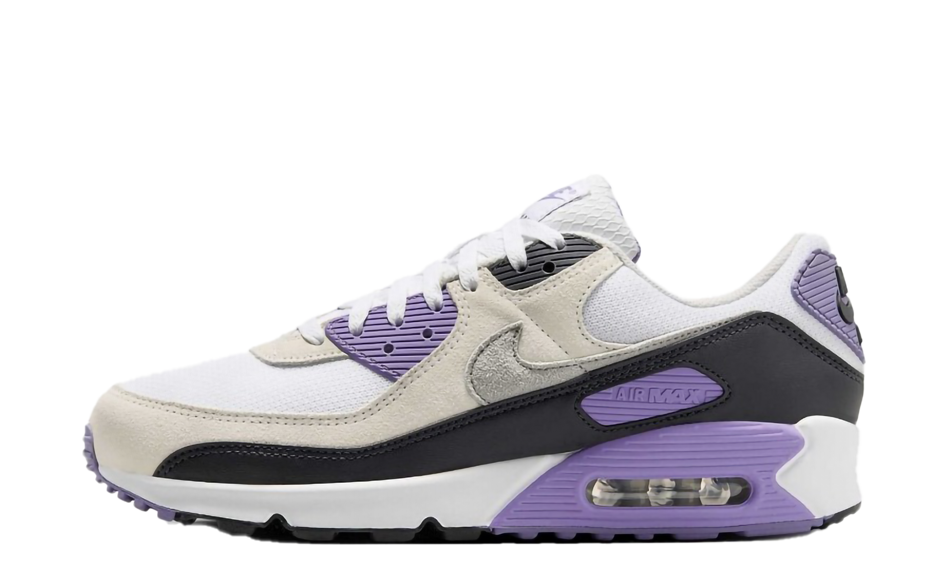 Air Max 90 "white Dusty Amethyst Photon Dust Light Smoke Grey" - 1