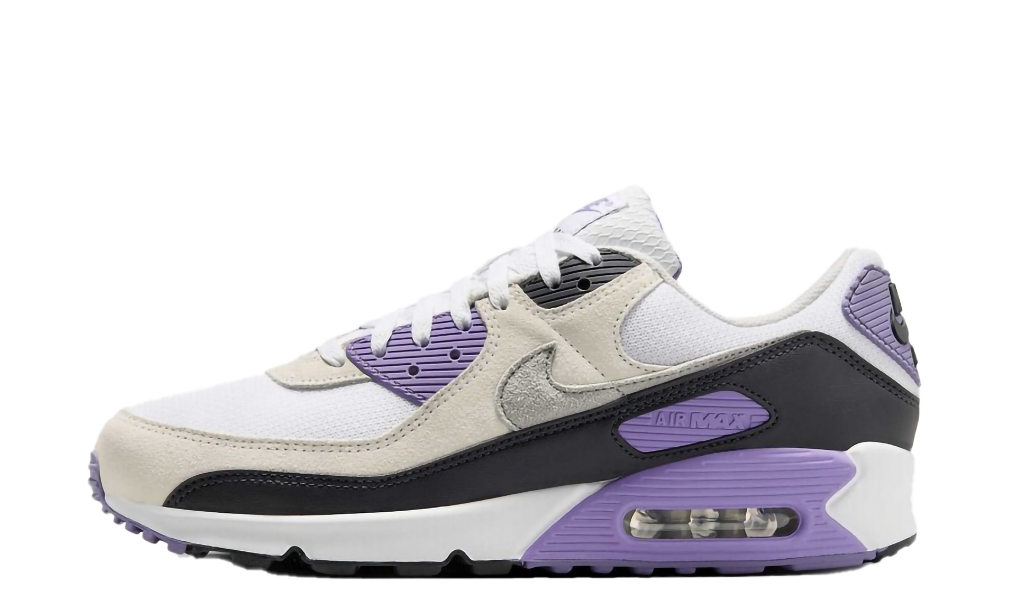Air Max 90 "white Dusty Amethyst Photon Dust Light Smoke Grey" - 1