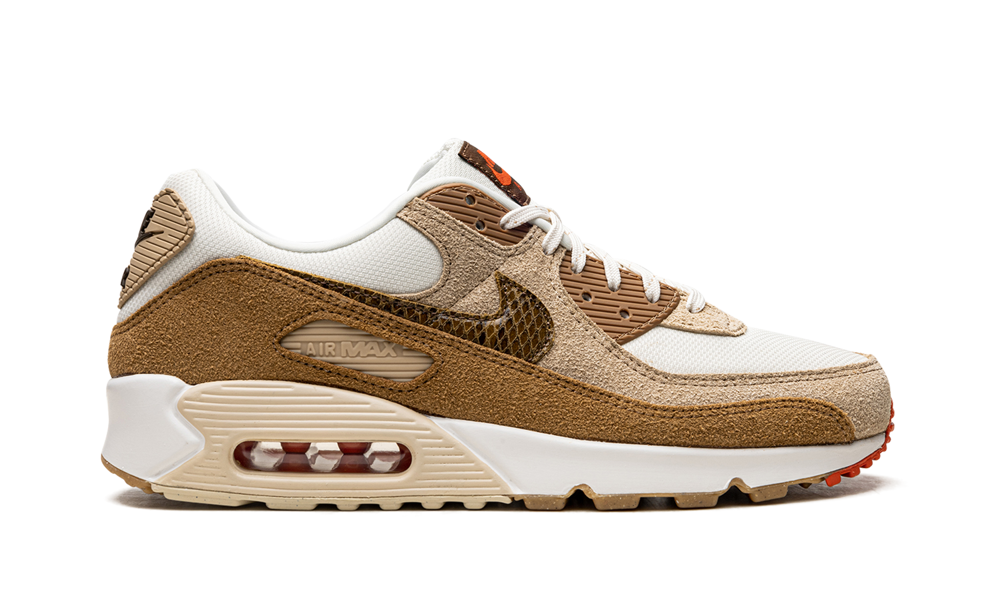 Air Max 90 Wmns "pale Ivory Snakeskin Swoosh" - 6