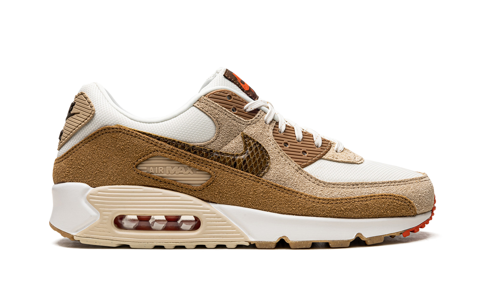 Air Max 90 Wmns "pale Ivory Snakeskin Swoosh" - 6