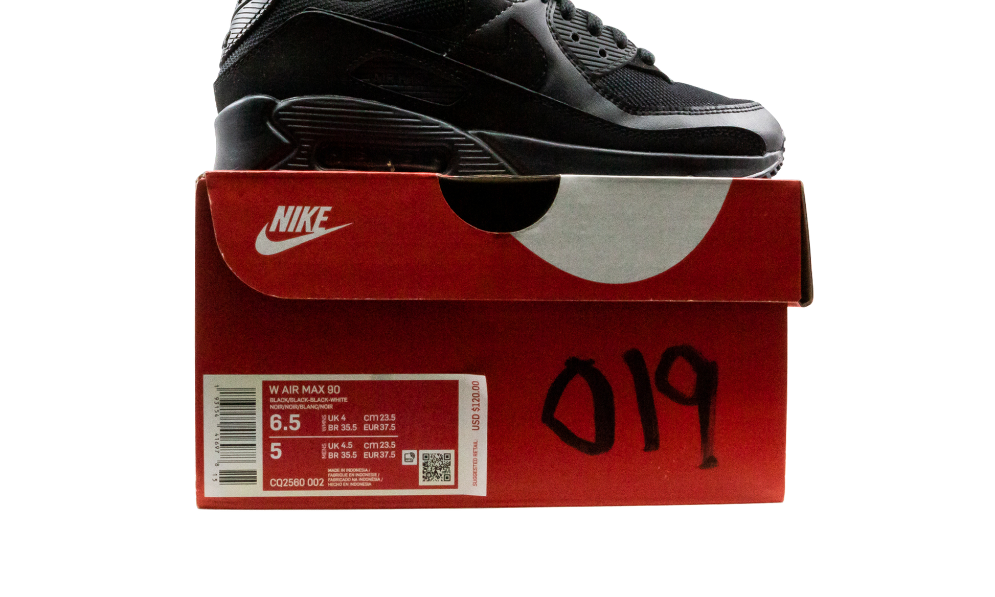 Air Max 90 Wmns "triple Black" - 8