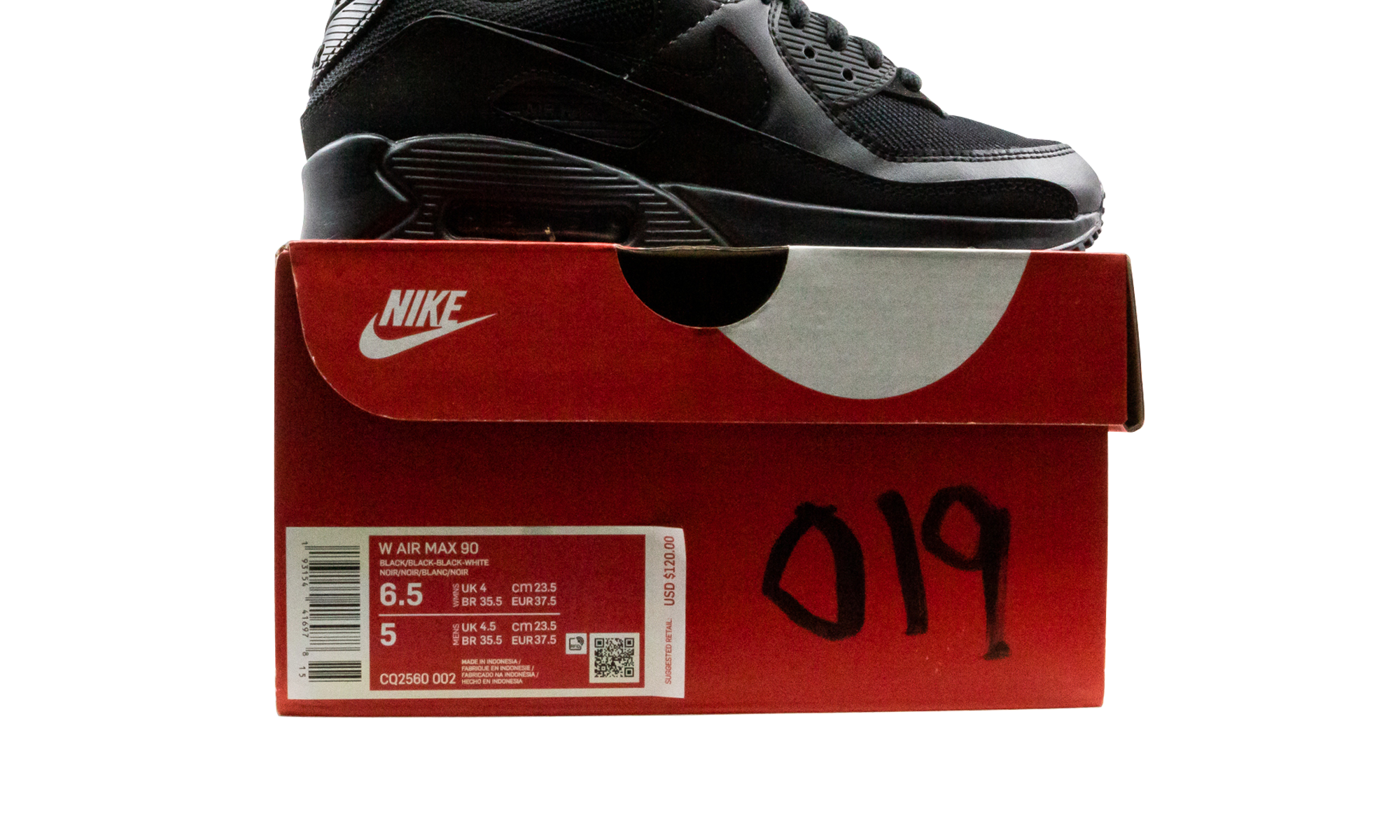 Air Max 90 Wmns "triple Black" - 8
