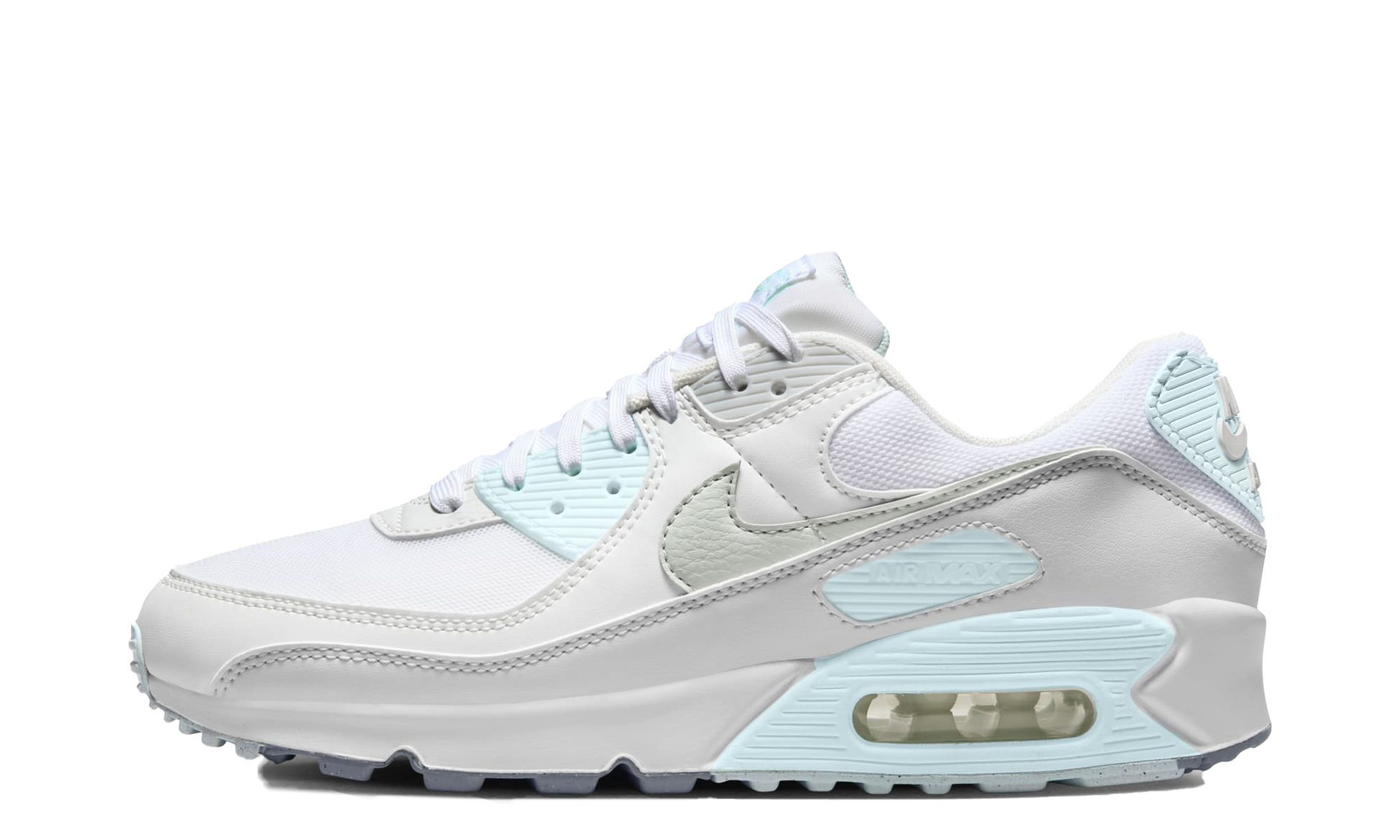 Air Max 90 Wmns "white Glacier Blue" - 1