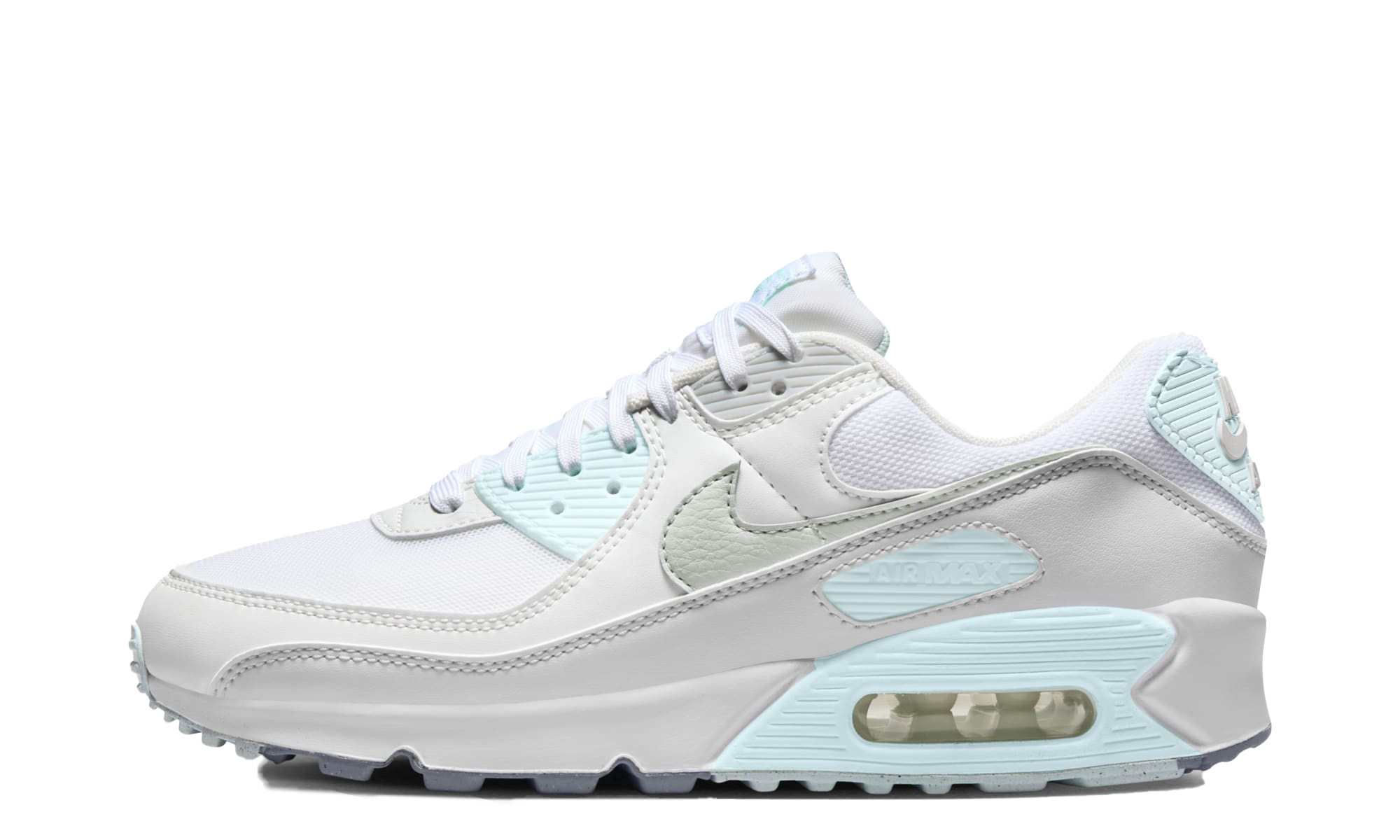 Air Max 90 Wmns "white Glacier Blue" - 1