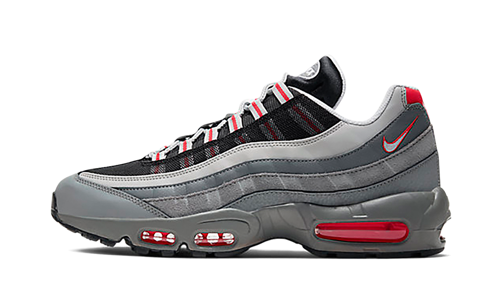 Air Max 95 Essential "particle Grey / Track Red" - 1