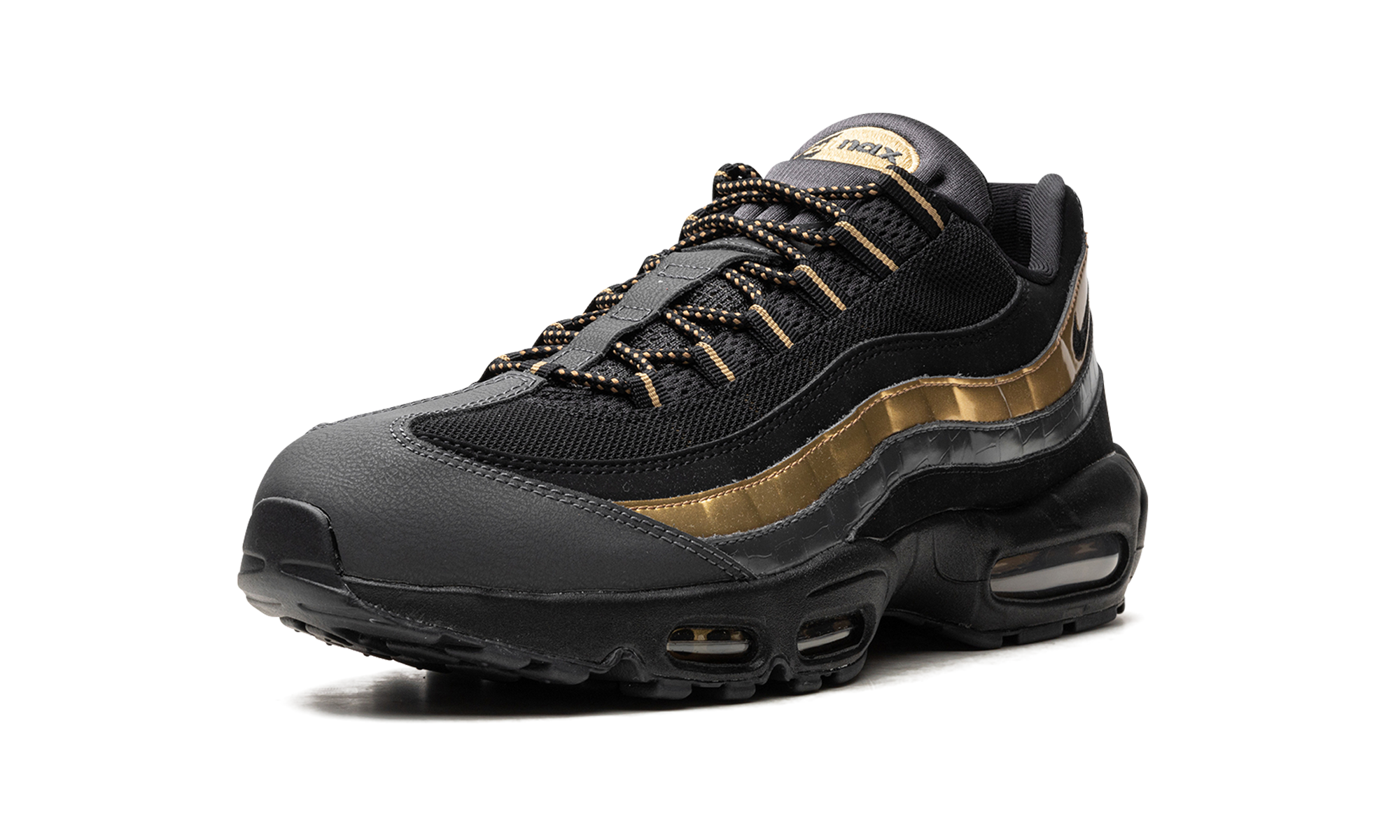 Air Max 95 Premium "blk/gold" - 4