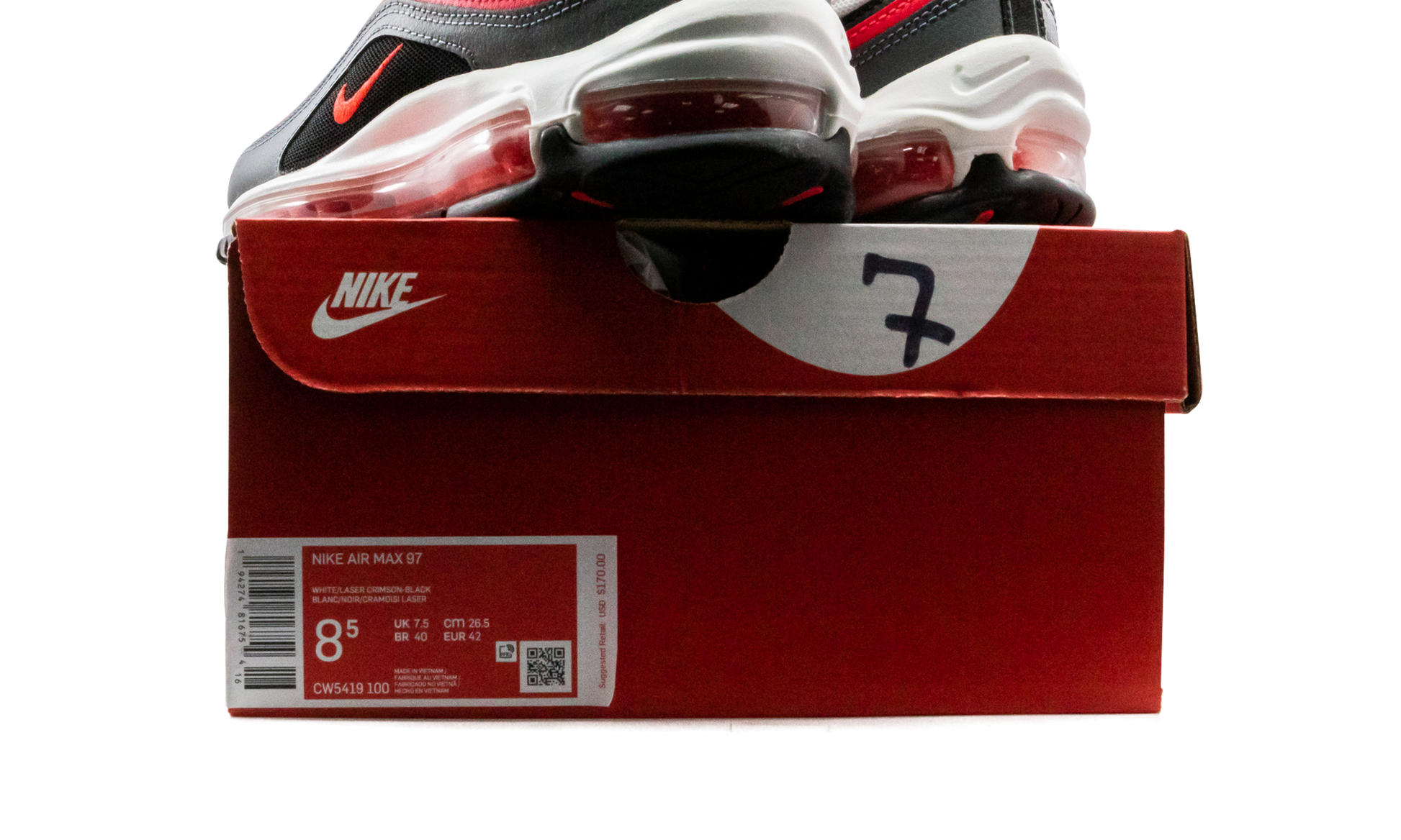 Air Max 97 "infrared" - 8