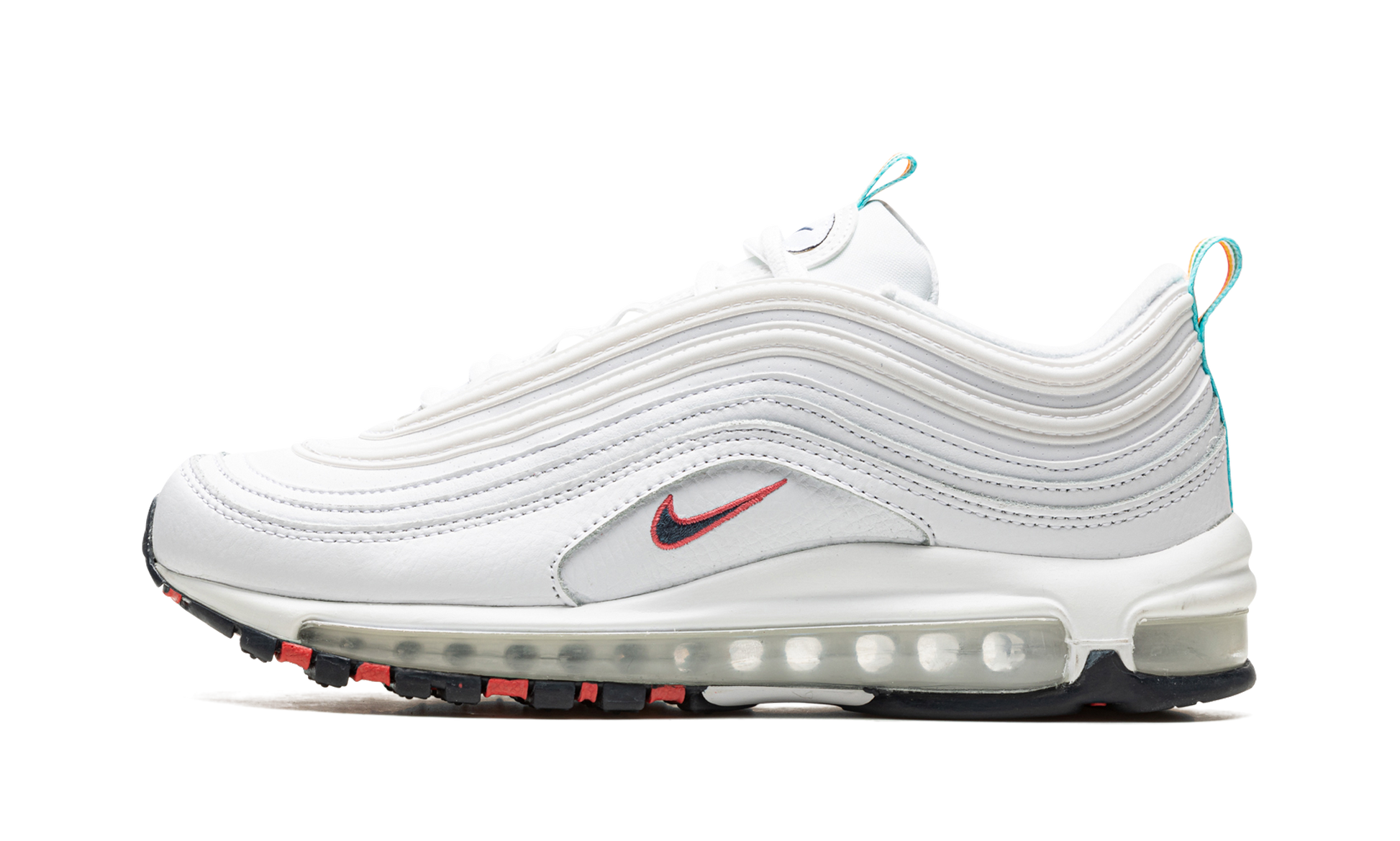 Air Max 97 Mns Wmns "white / Multicolor" - 1