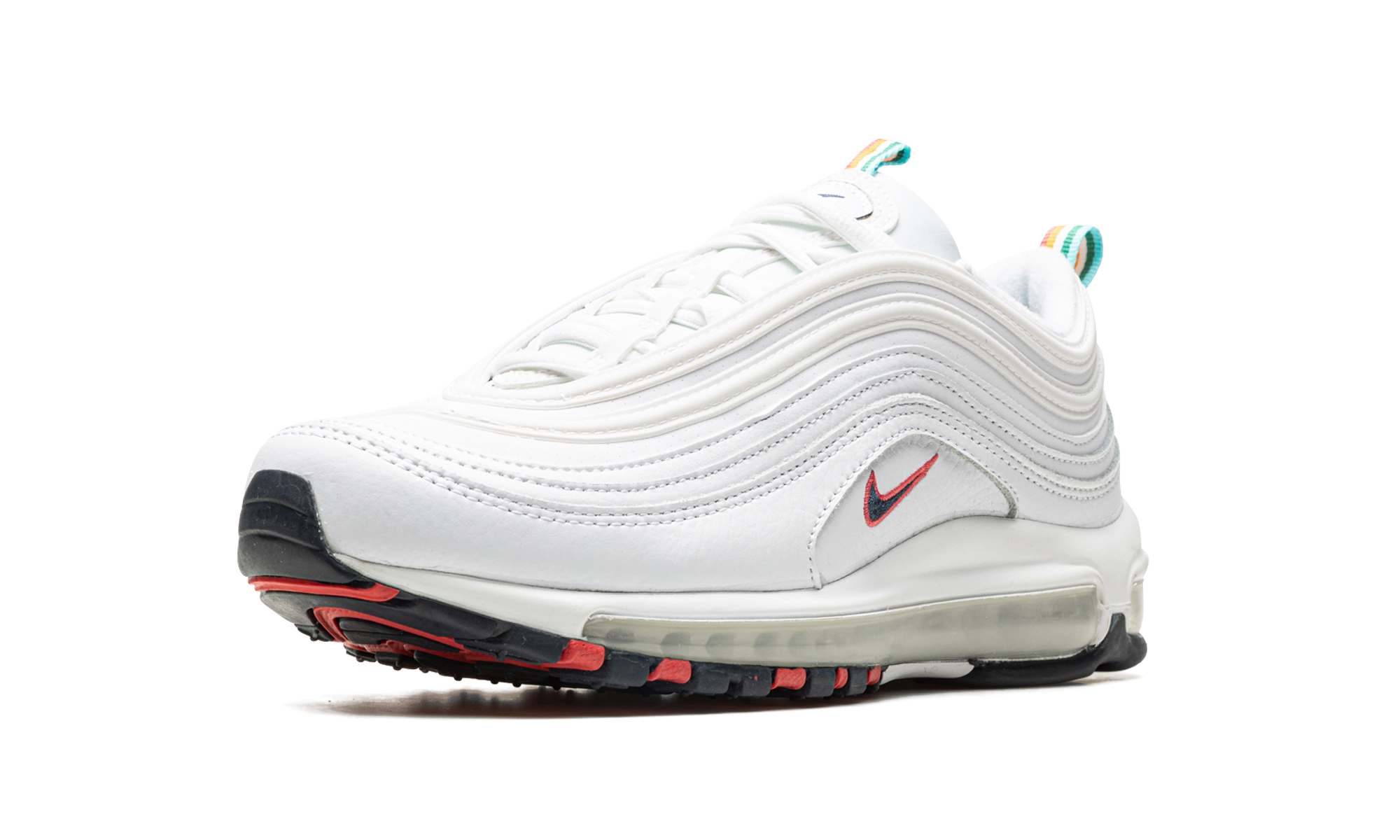 Air Max 97 Mns Wmns "white / Multicolor" - 4