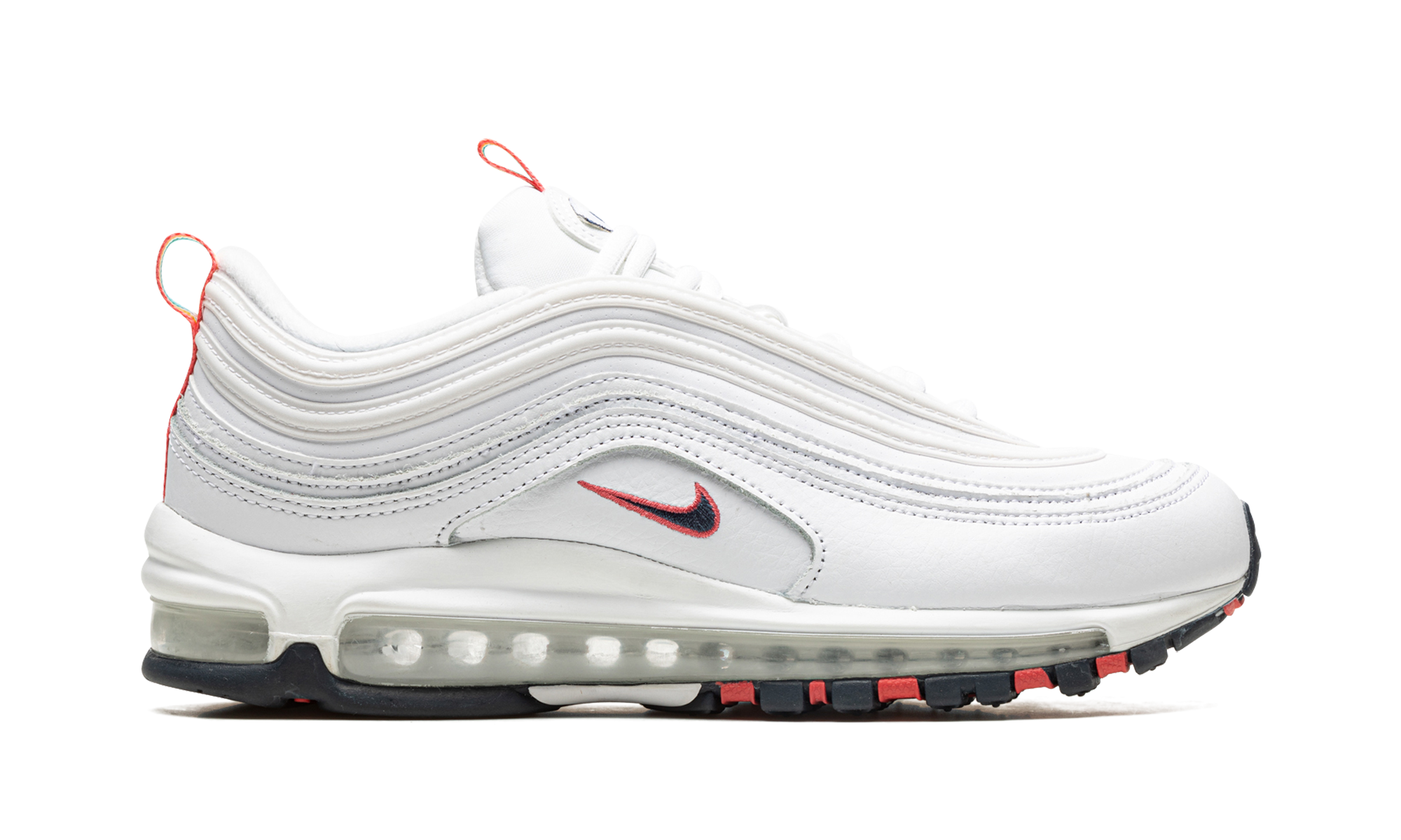 Air Max 97 Mns Wmns "white / Multicolor" - 6