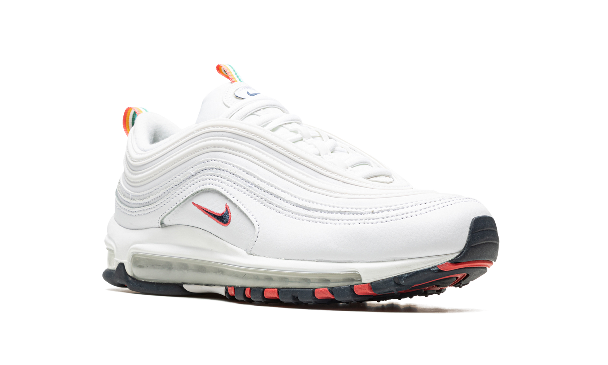 Air Max 97 Mns Wmns "white / Multicolor" - 7