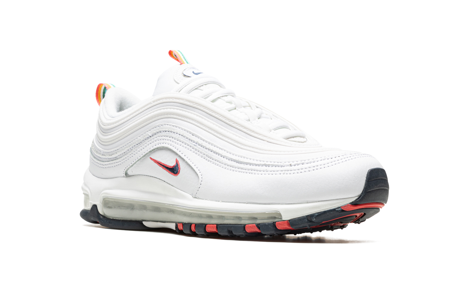 Air Max 97 Mns Wmns "white / Multicolor" - 7