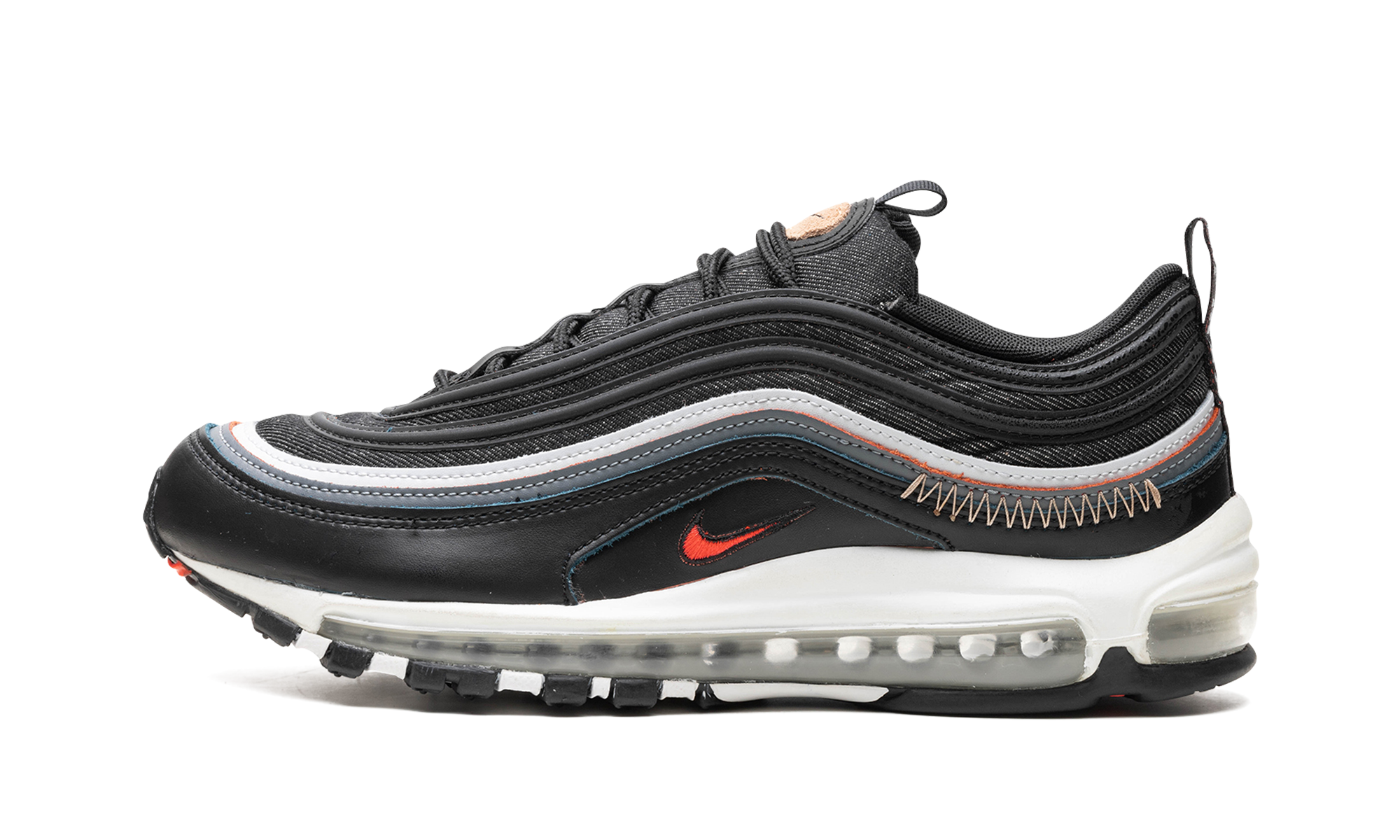 Air Max 97 Se "black / Bright Crimson" - 1