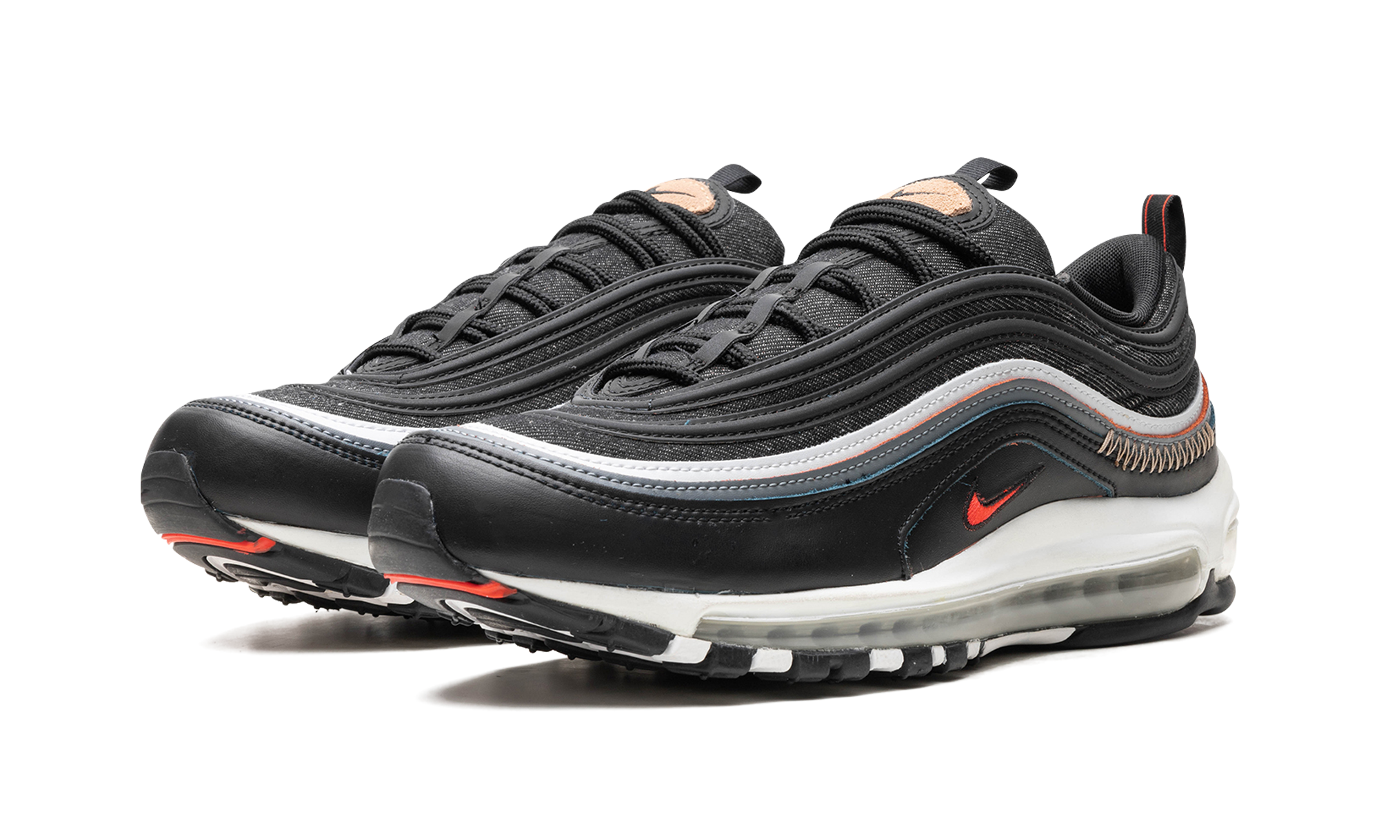 Air Max 97 Se "black / Bright Crimson" - 2