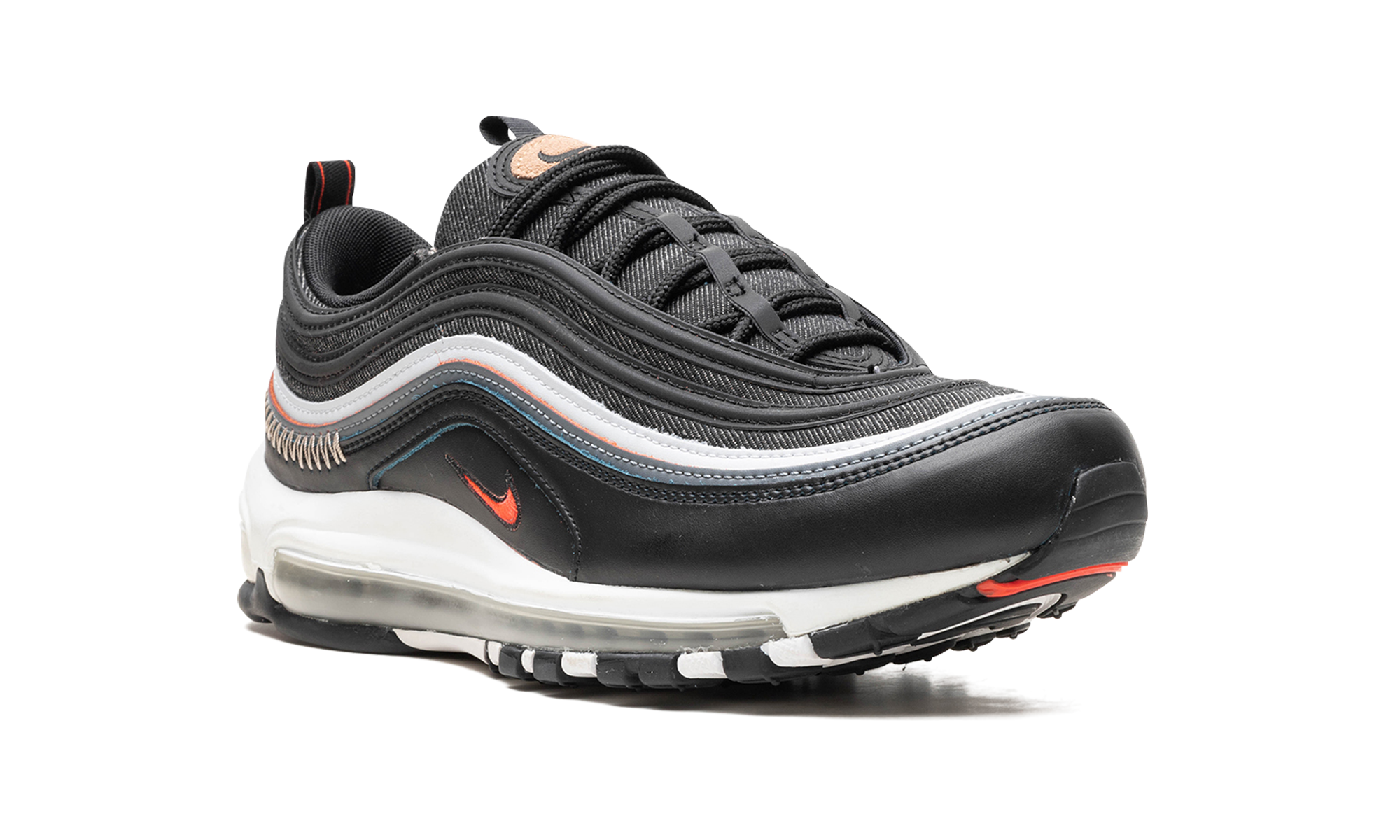 Air Max 97 Se "black / Bright Crimson" - 7