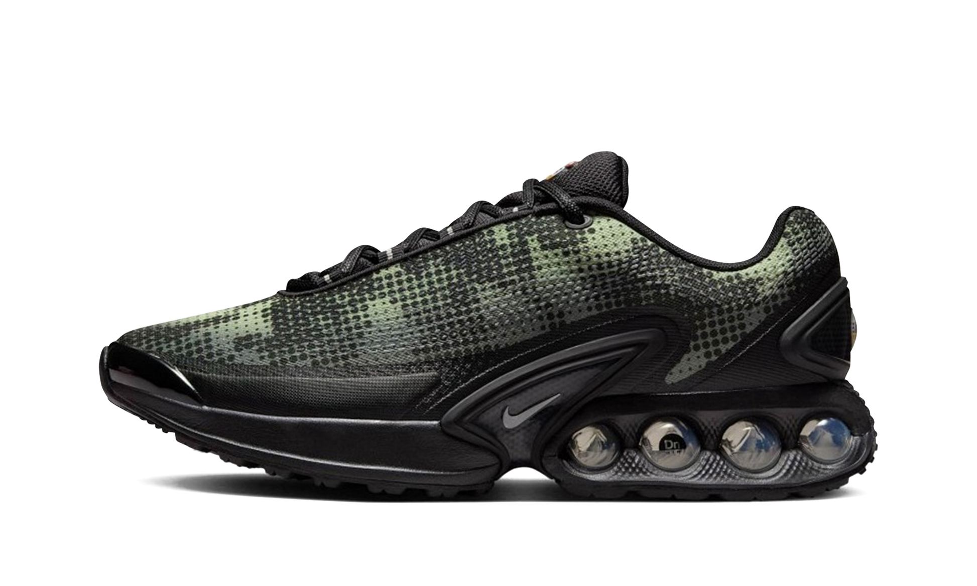 Air Max Dn "black Olive Aura Medium Olive Metallic Silver" - 1