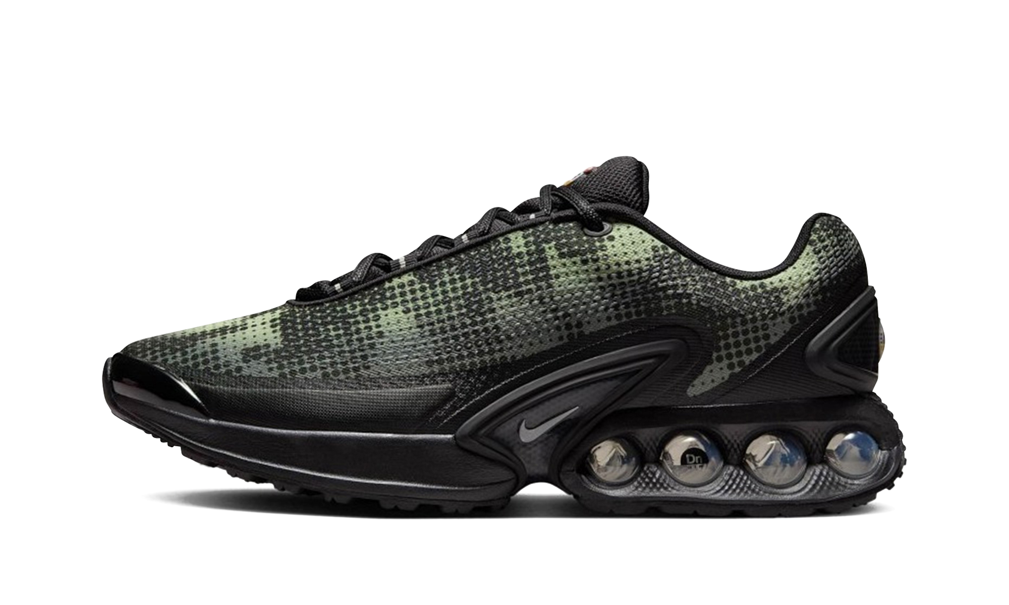 Air Max Dn "black Olive Aura Medium Olive Metallic Silver" - 1