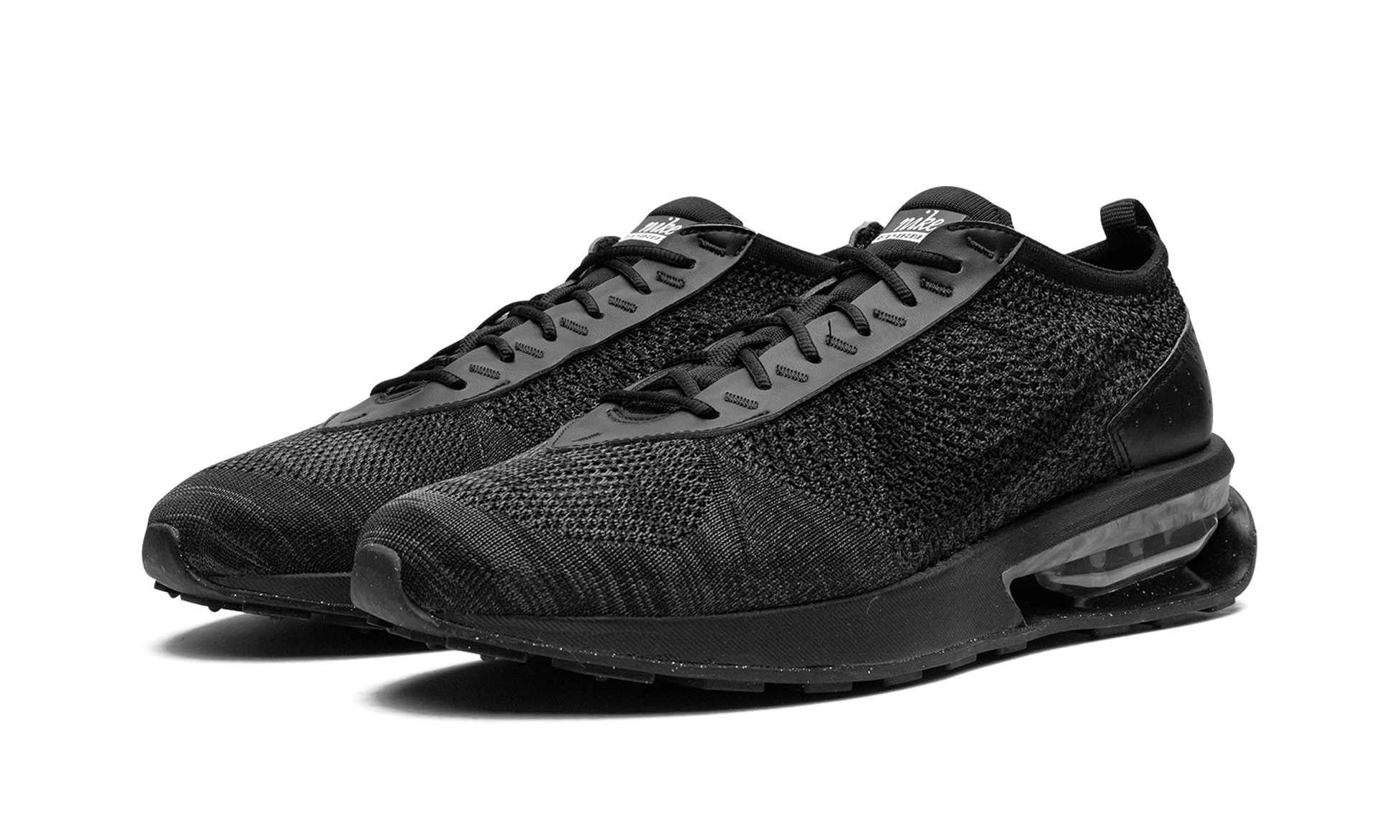 Air Max Flyknit Racer "triple Black" - 2