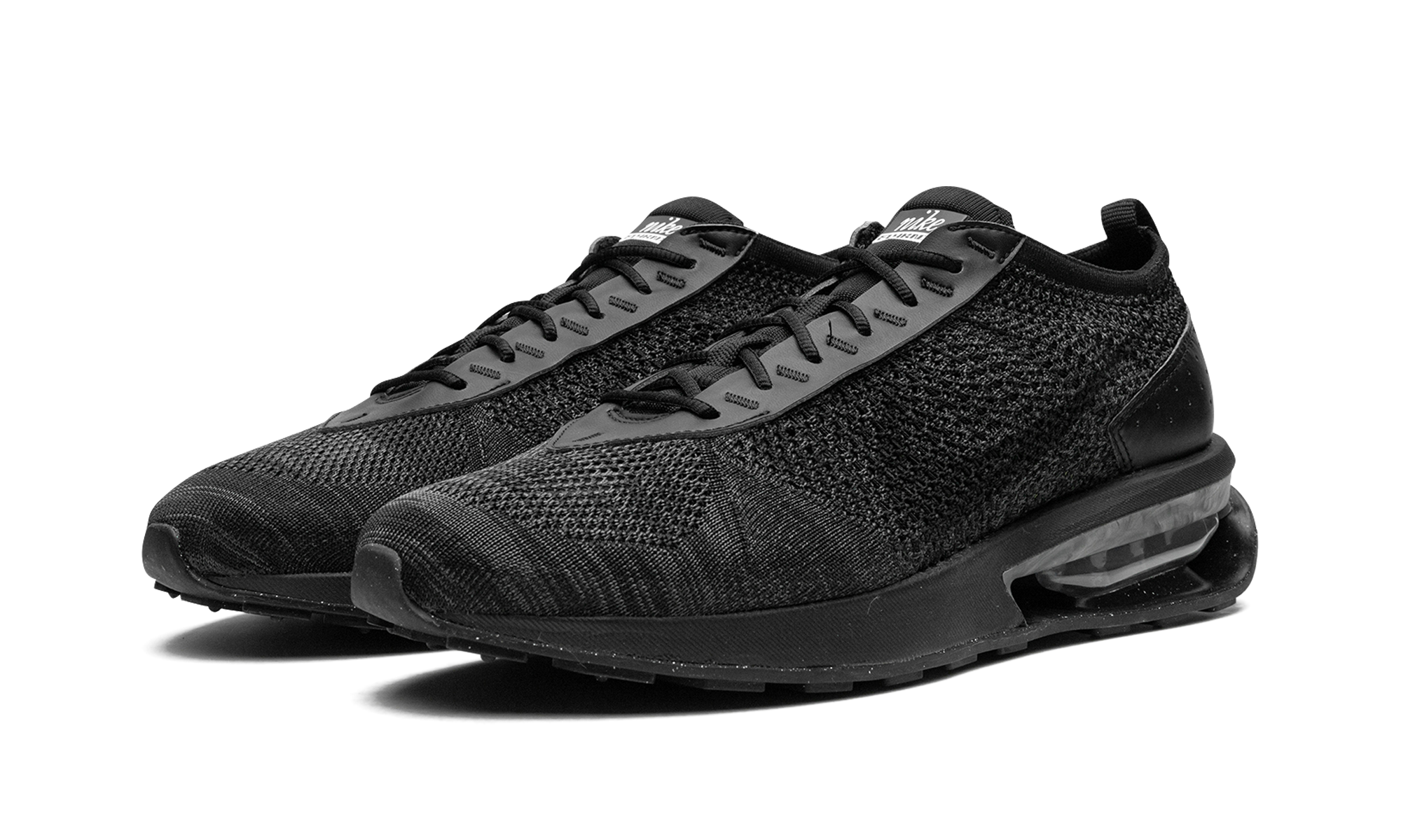 Air Max Flyknit Racer "triple Black" - 2