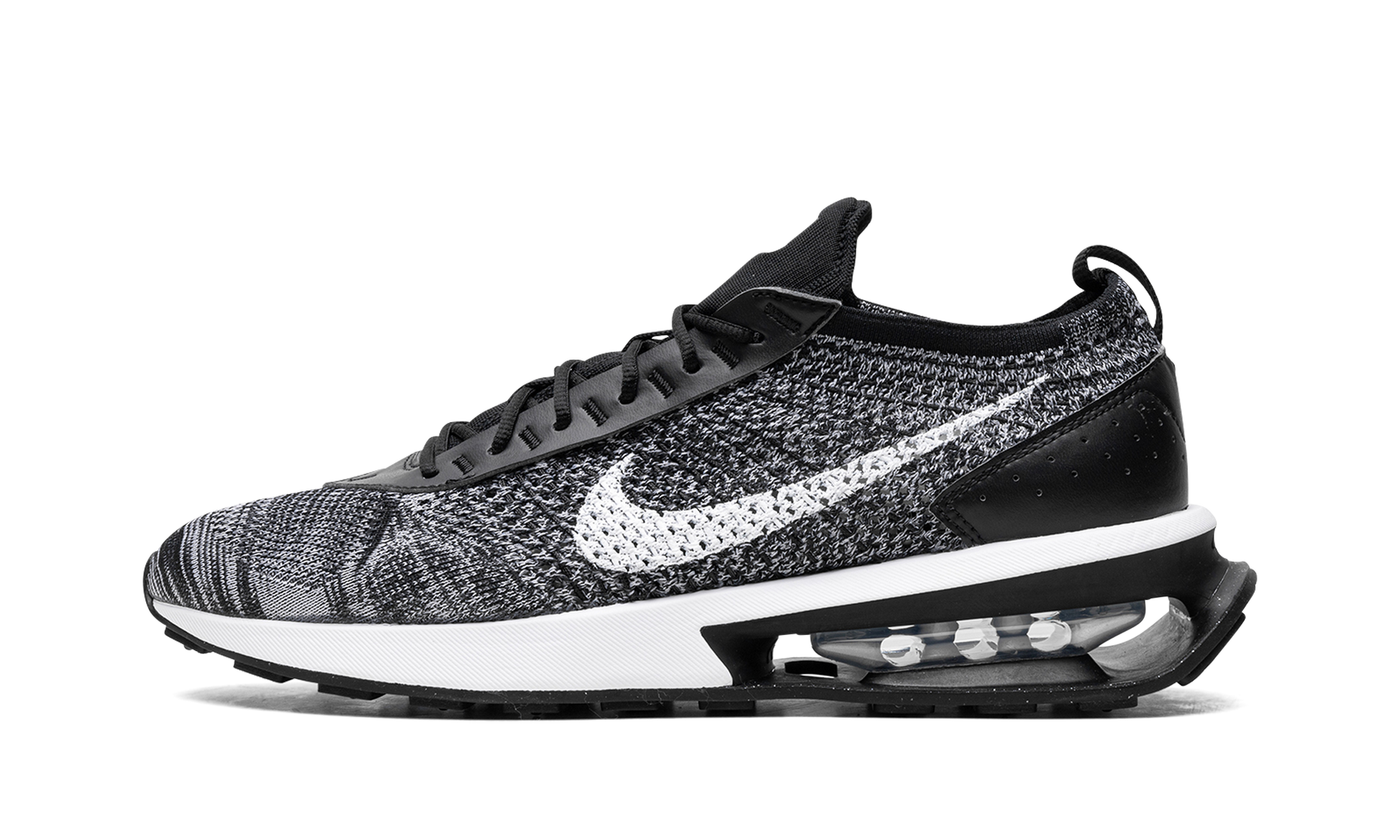 Air Max Flyknit Racer Wmns "black White" - 1