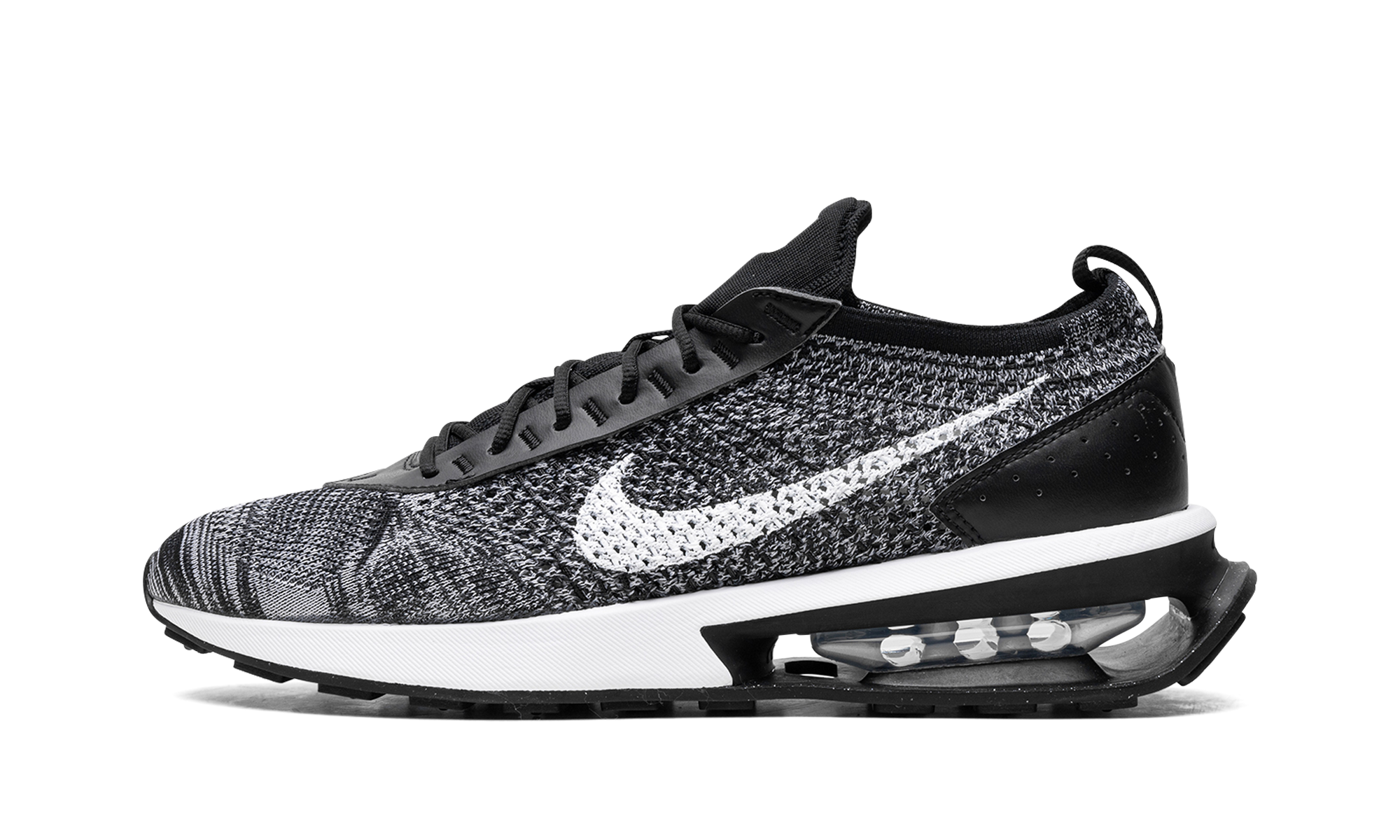 Air Max Flyknit Racer Wmns "black White" - 1