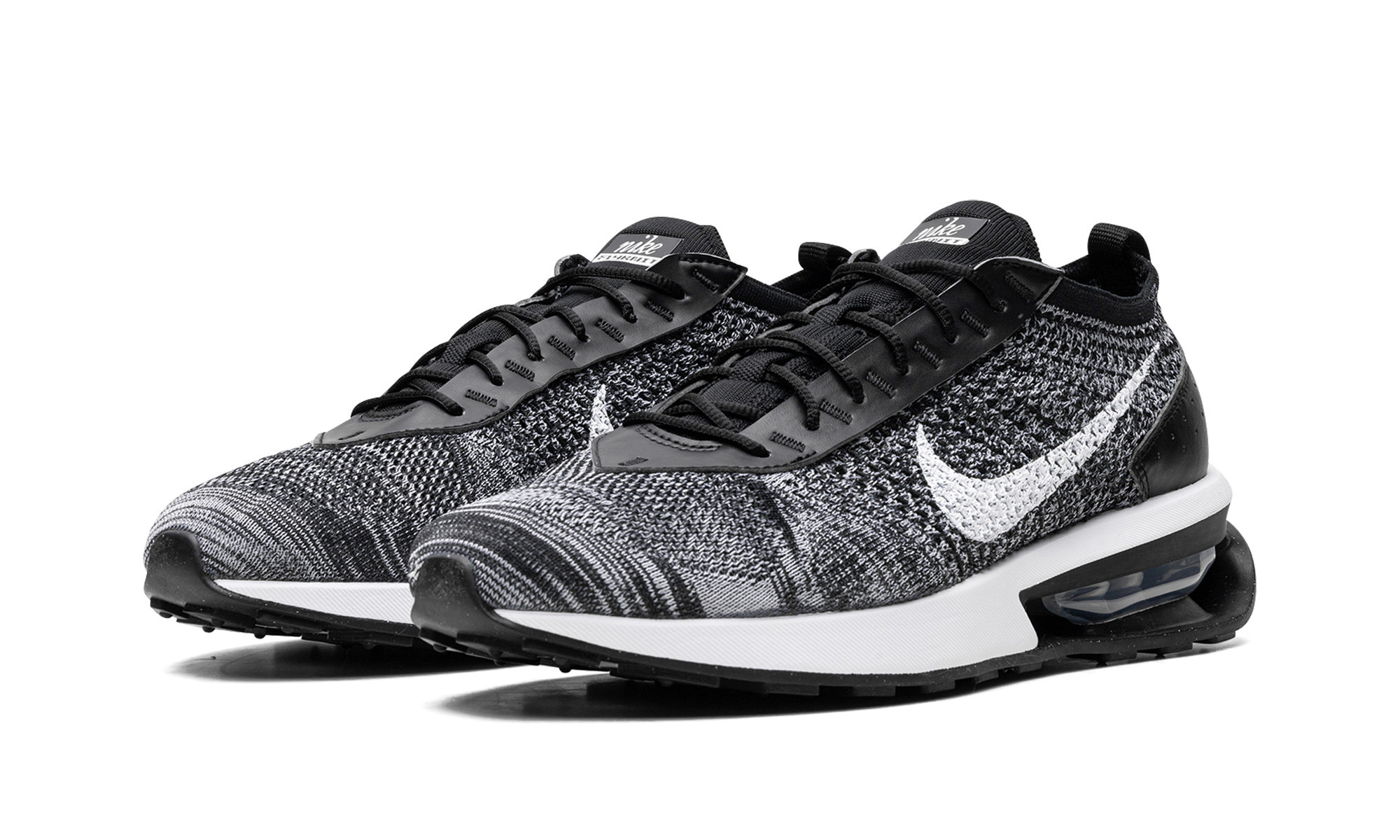 Air Max Flyknit Racer Wmns "black White" - 2