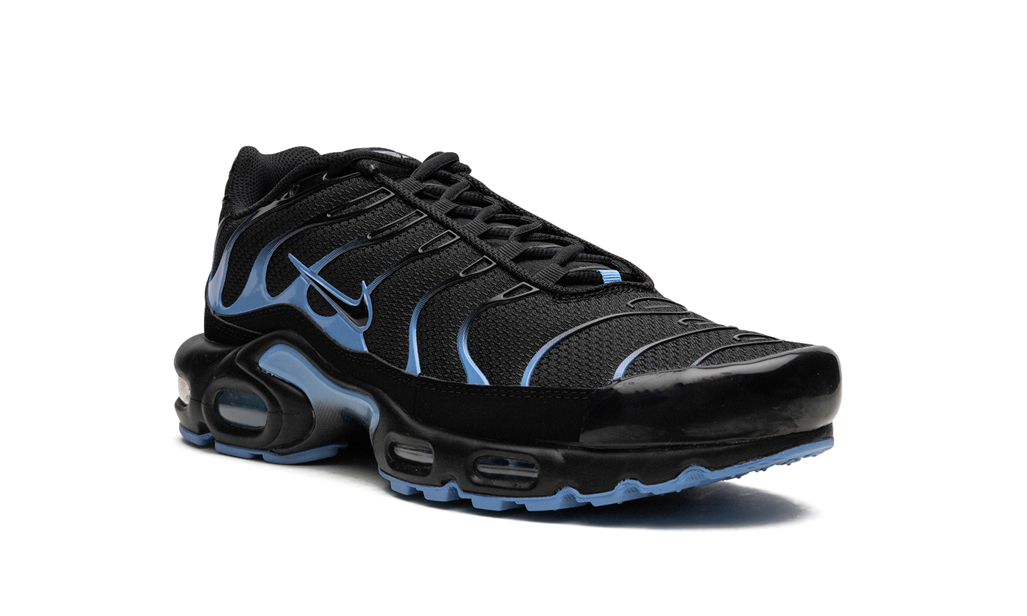 Air Max Plus "black / University Blue" - 7