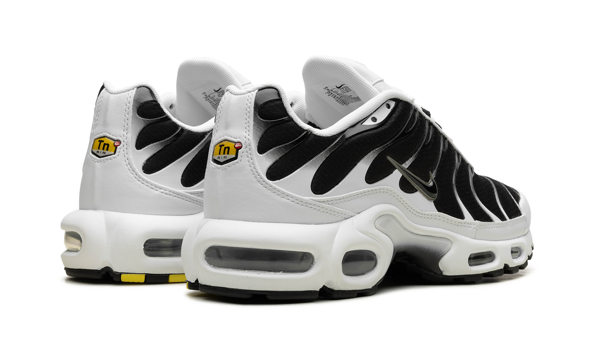 Air Max Plus "black / White" - 3