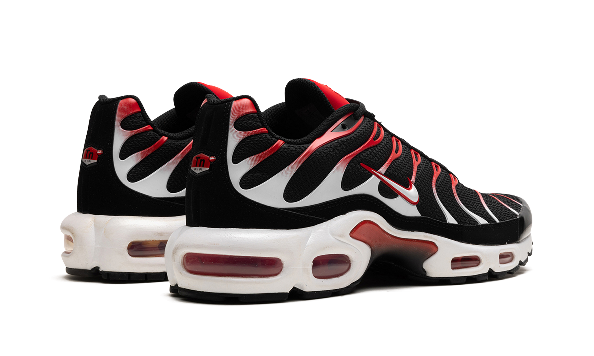 Air Max Plus "black White University Red" - 3