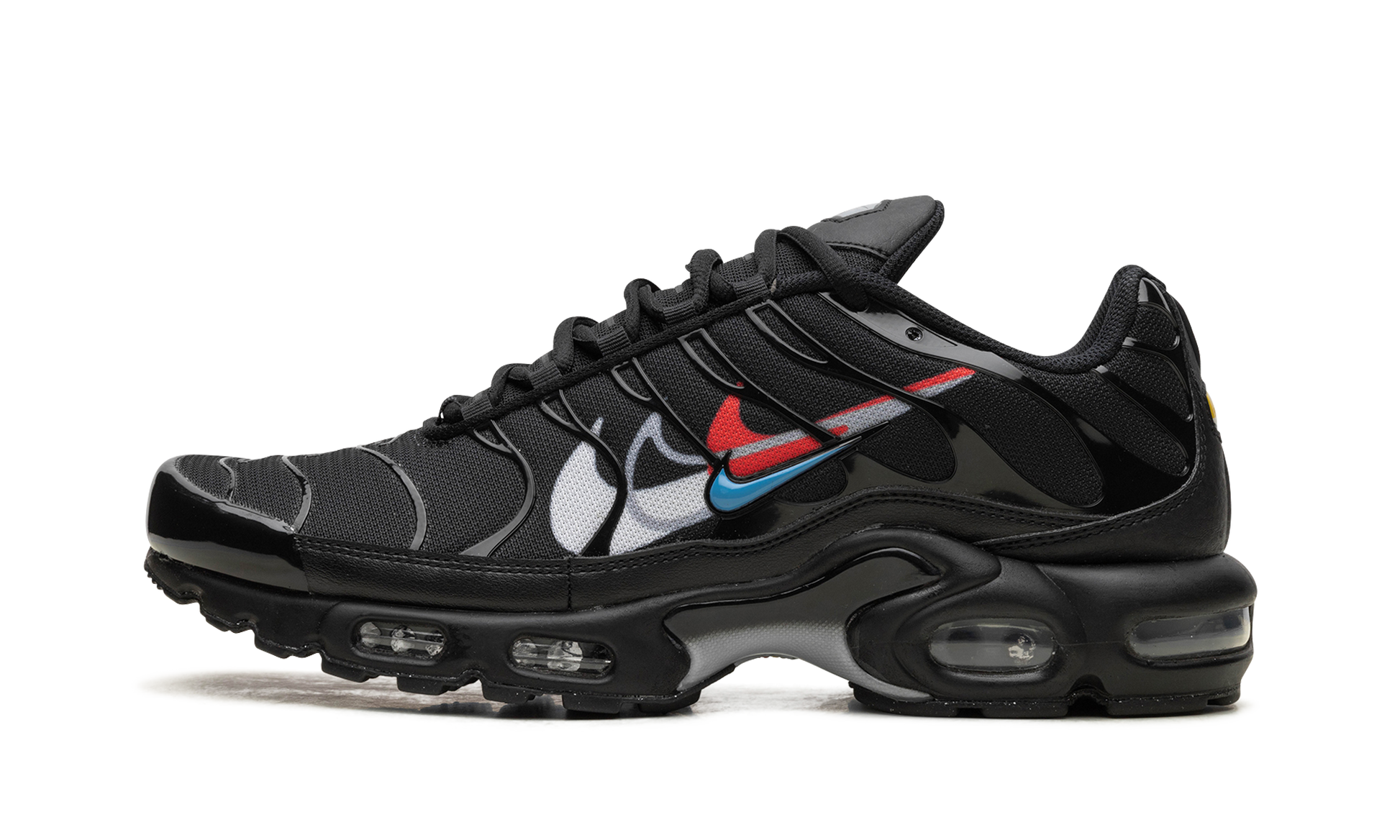 Air Max Plus "multi Swoosh Black Bright Crimson" - 1
