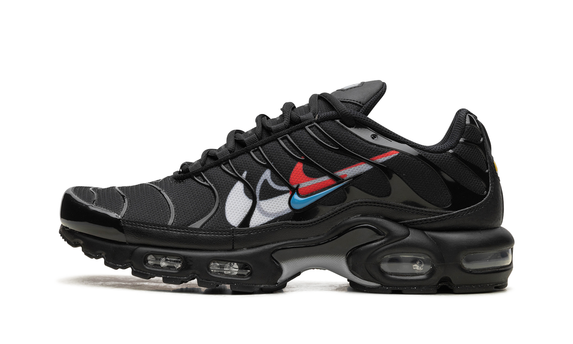 Air Max Plus "multi Swoosh Black Bright Crimson" - 1