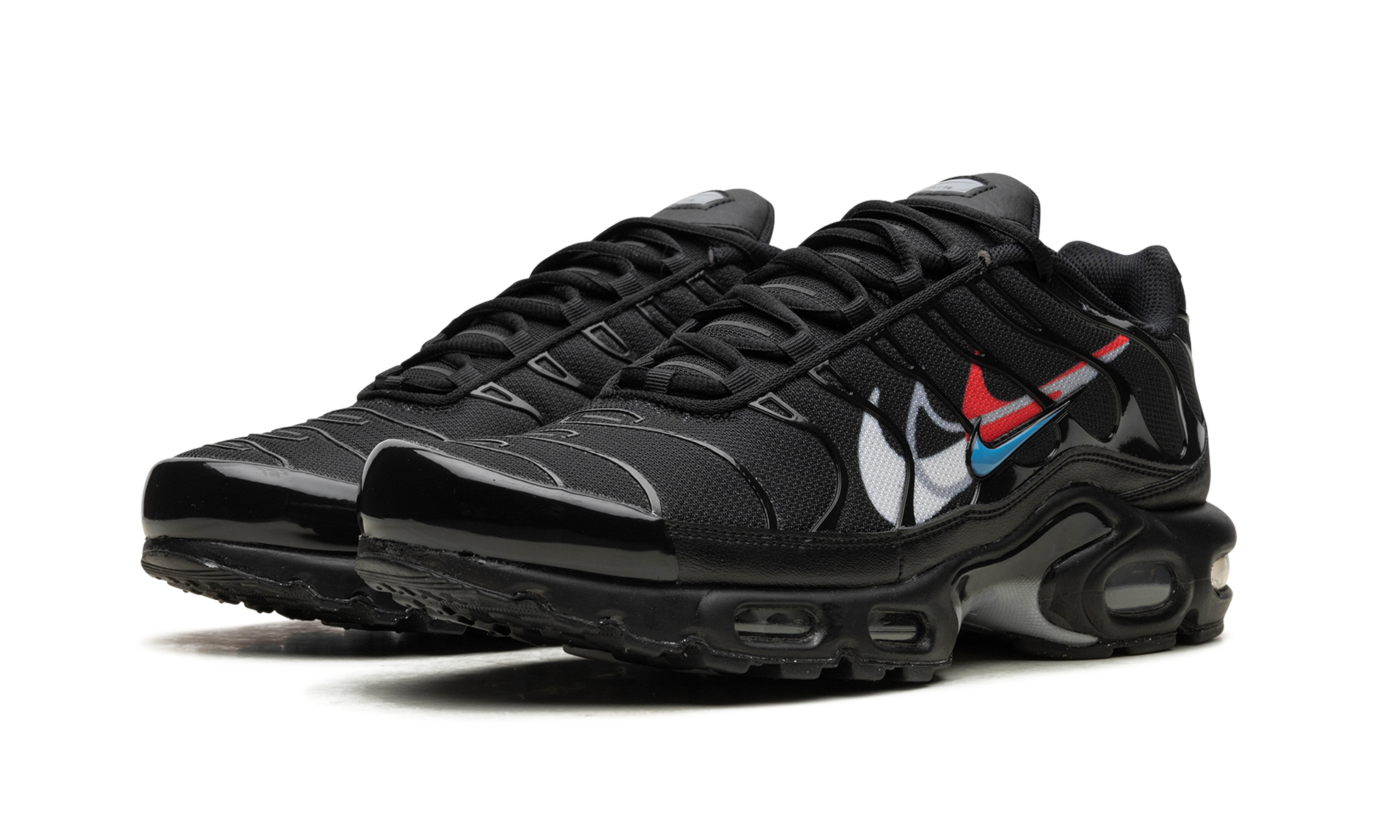 Air Max Plus "multi Swoosh Black Bright Crimson" - 2