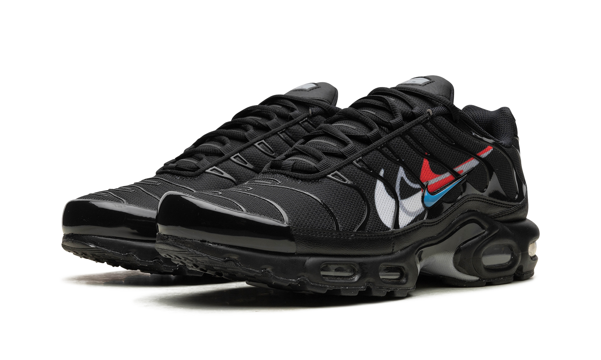 Air Max Plus "multi Swoosh Black Bright Crimson" - 2