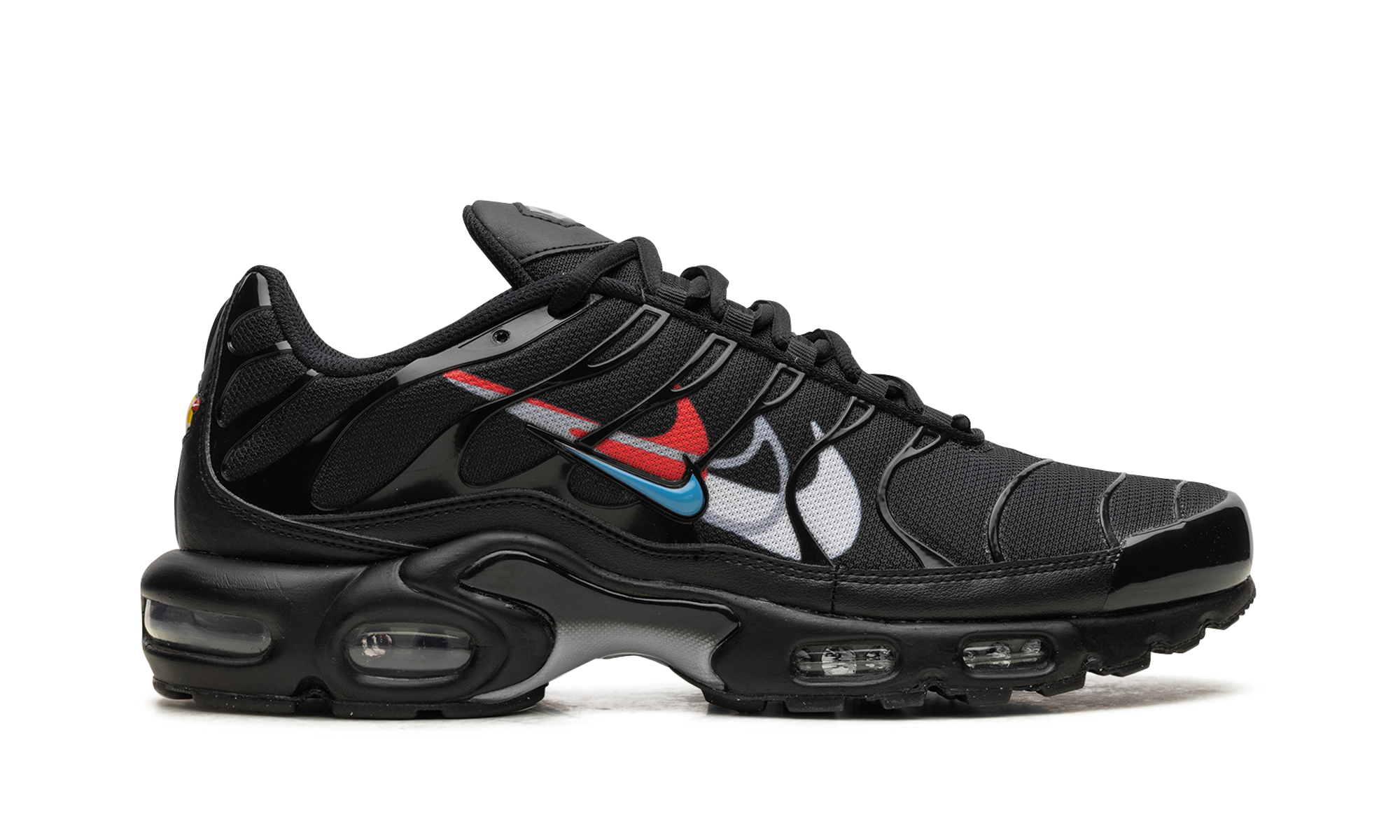 Air Max Plus "multi Swoosh Black Bright Crimson" - 6