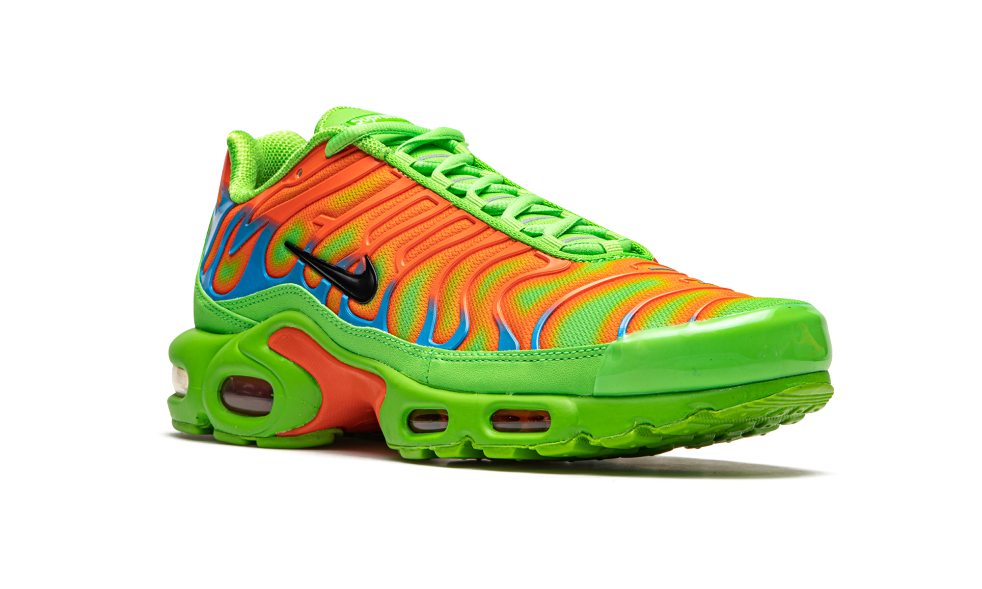 Air Max Plus Tn "supreme - Green / Orange" - 7