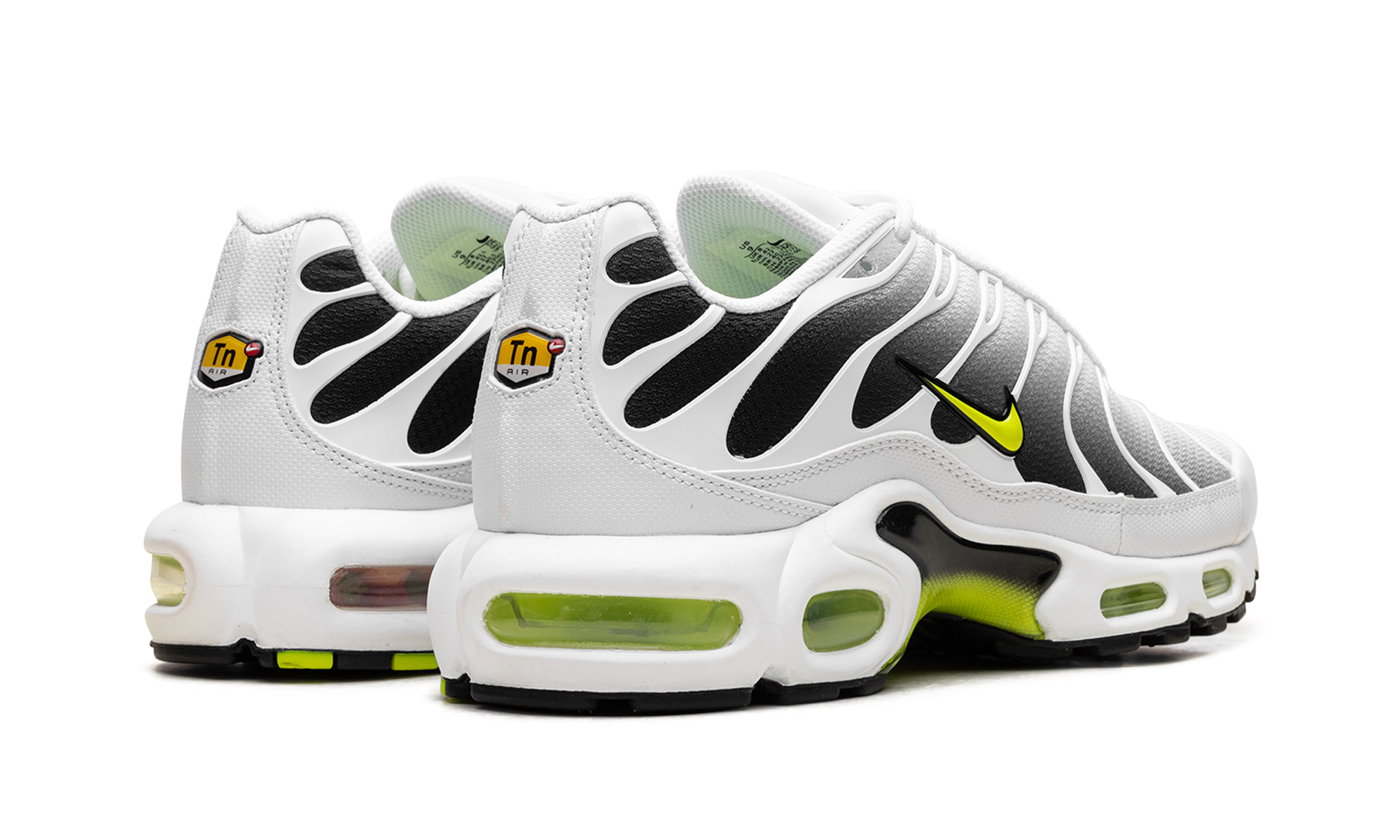 Air Max Plus "white Black Volt" - 3
