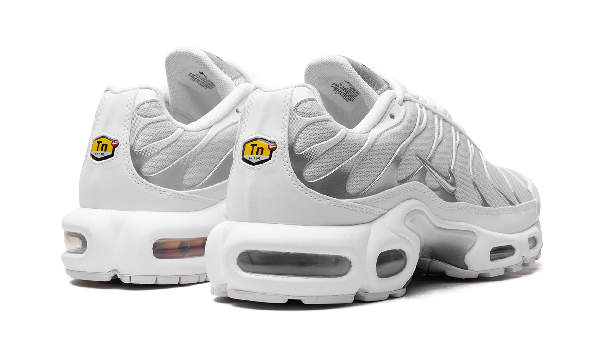 Air Max Plus Wmns "white / Metallic Silver" - 3