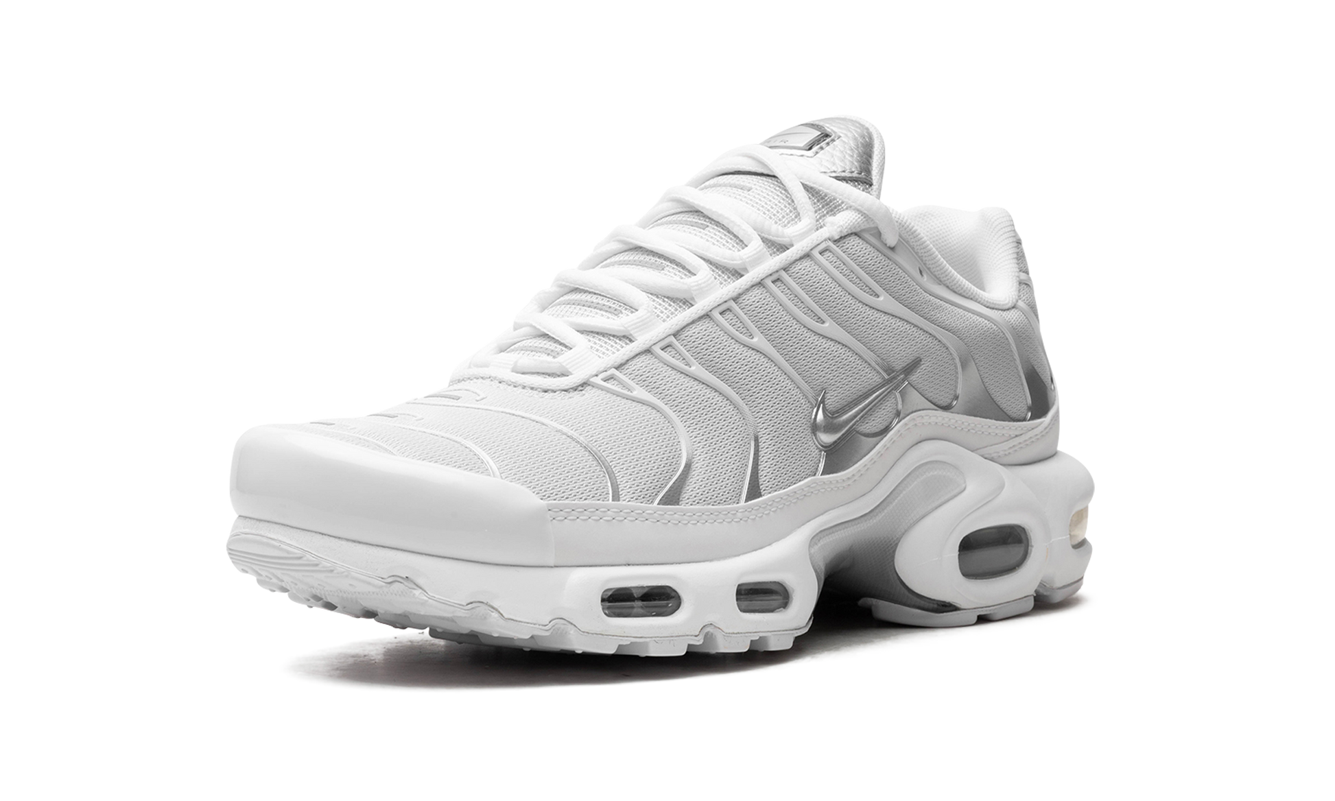 Air Max Plus Wmns "white / Metallic Silver" - 4