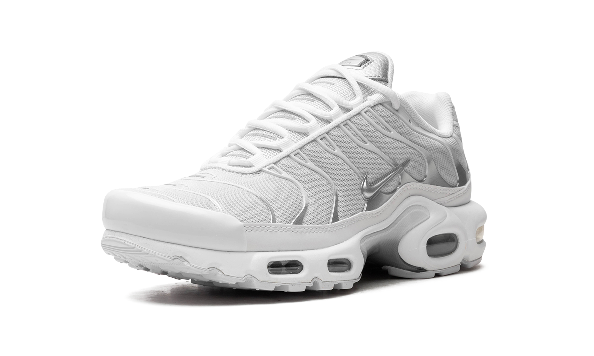 Air Max Plus Wmns "white / Metallic Silver" - 4