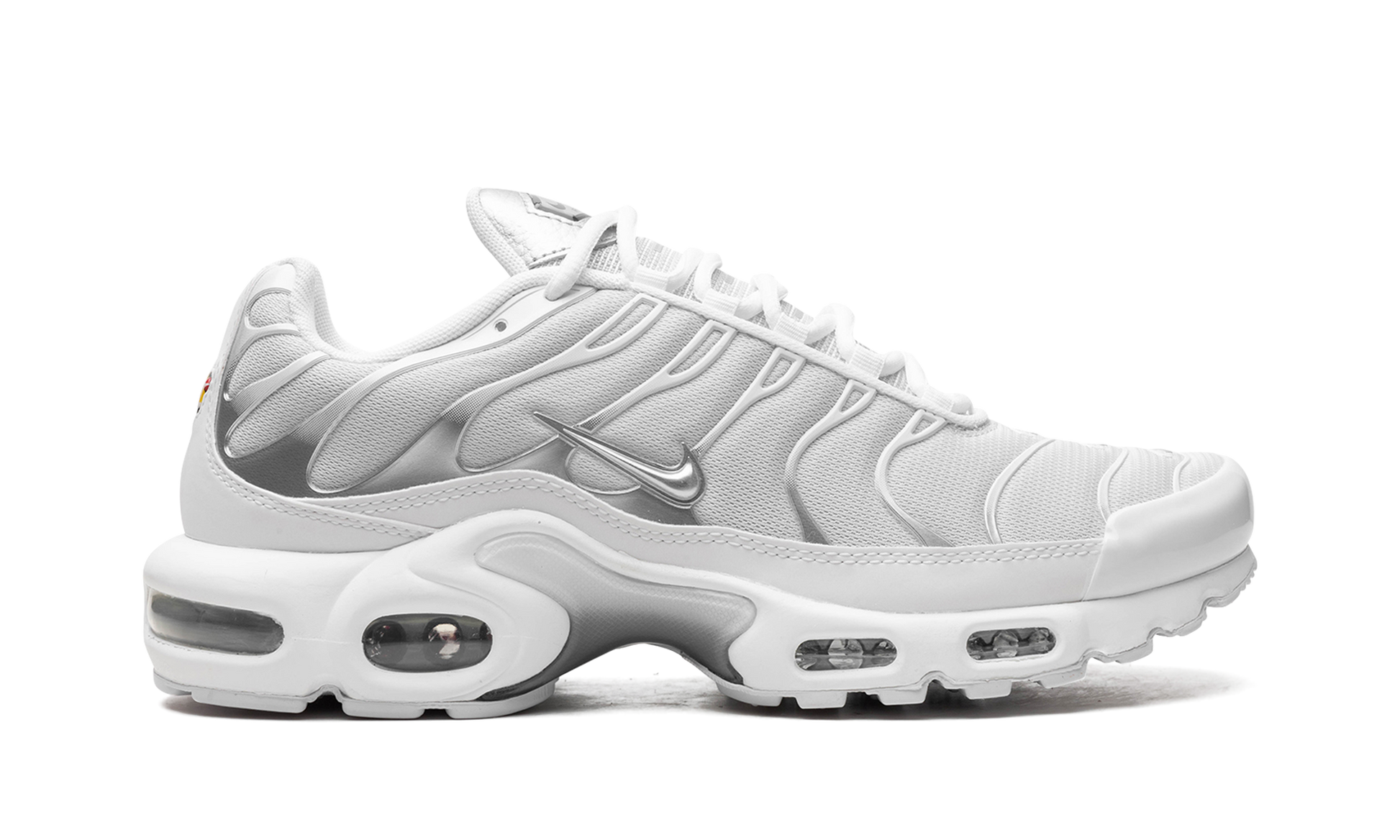 Air Max Plus Wmns "white / Metallic Silver" - 6