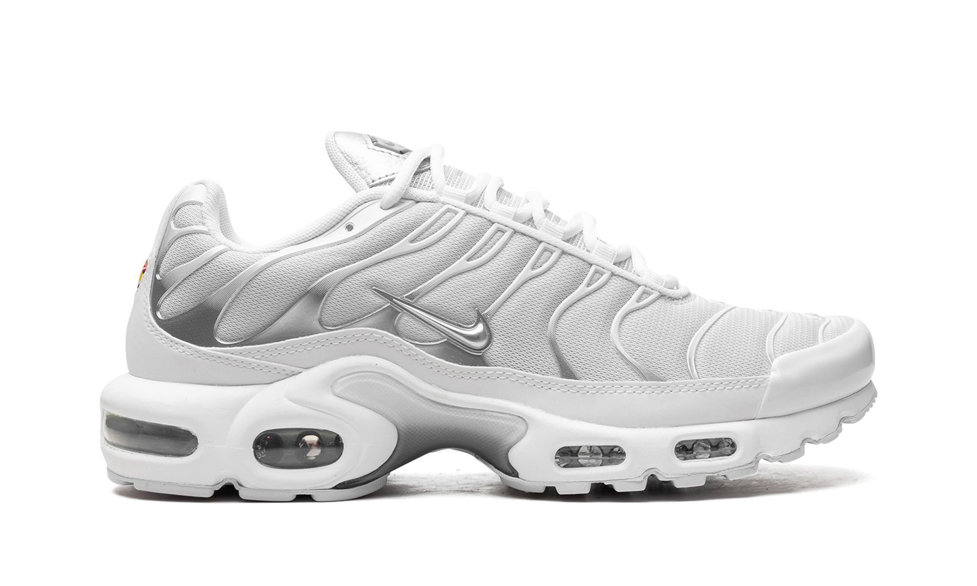 Air Max Plus Wmns "white / Metallic Silver" - 6