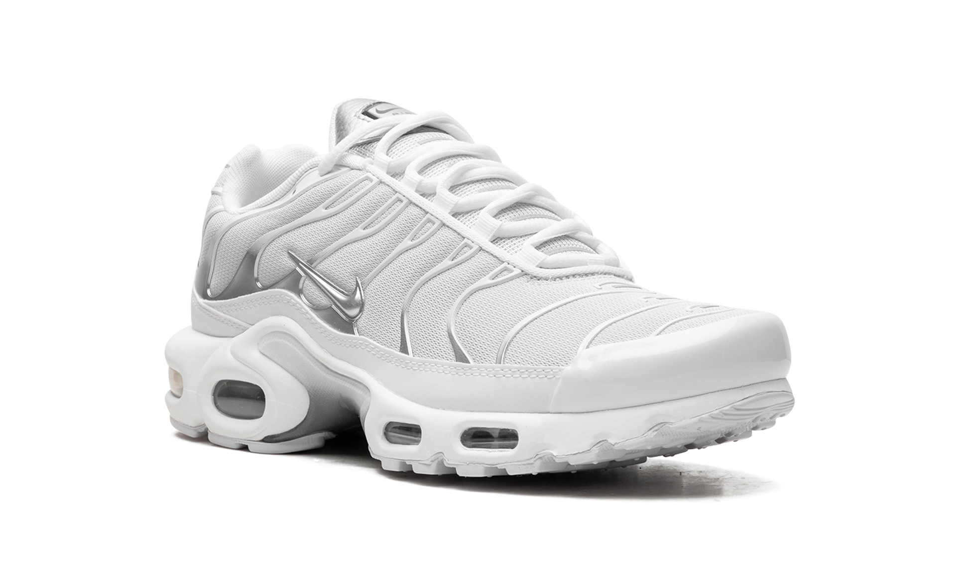 Air Max Plus Wmns "white / Metallic Silver" - 7