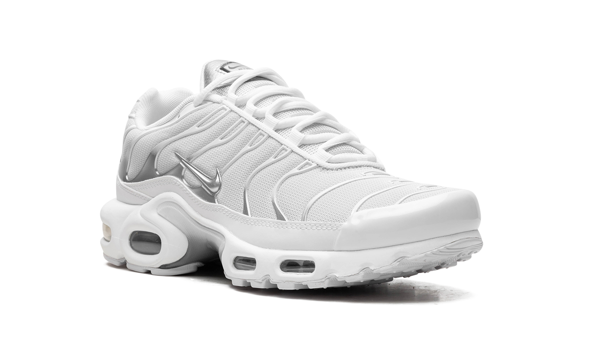 Air Max Plus Wmns "white / Metallic Silver" - 7