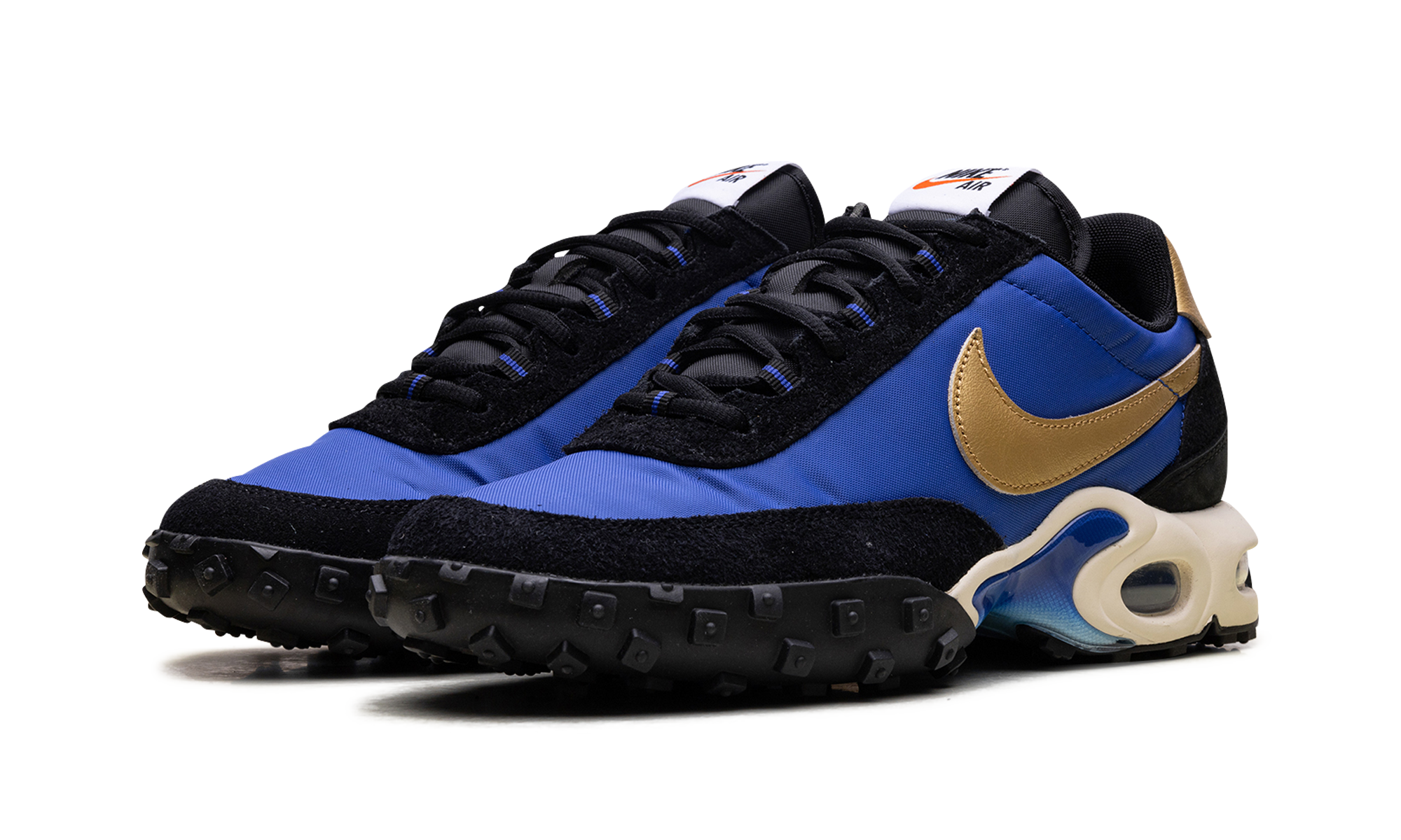 Air Max Waffle Racer "hyper Blue / Metallic Gold" - 2