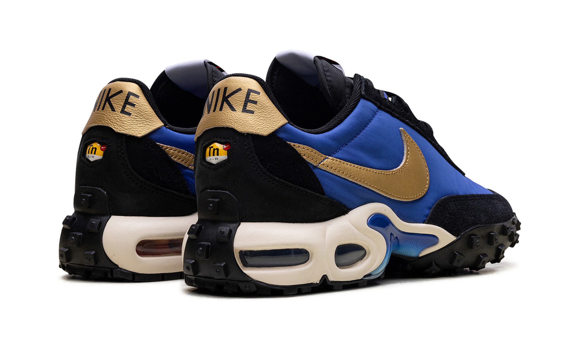 Air Max Waffle Racer "hyper Blue / Metallic Gold" - 3