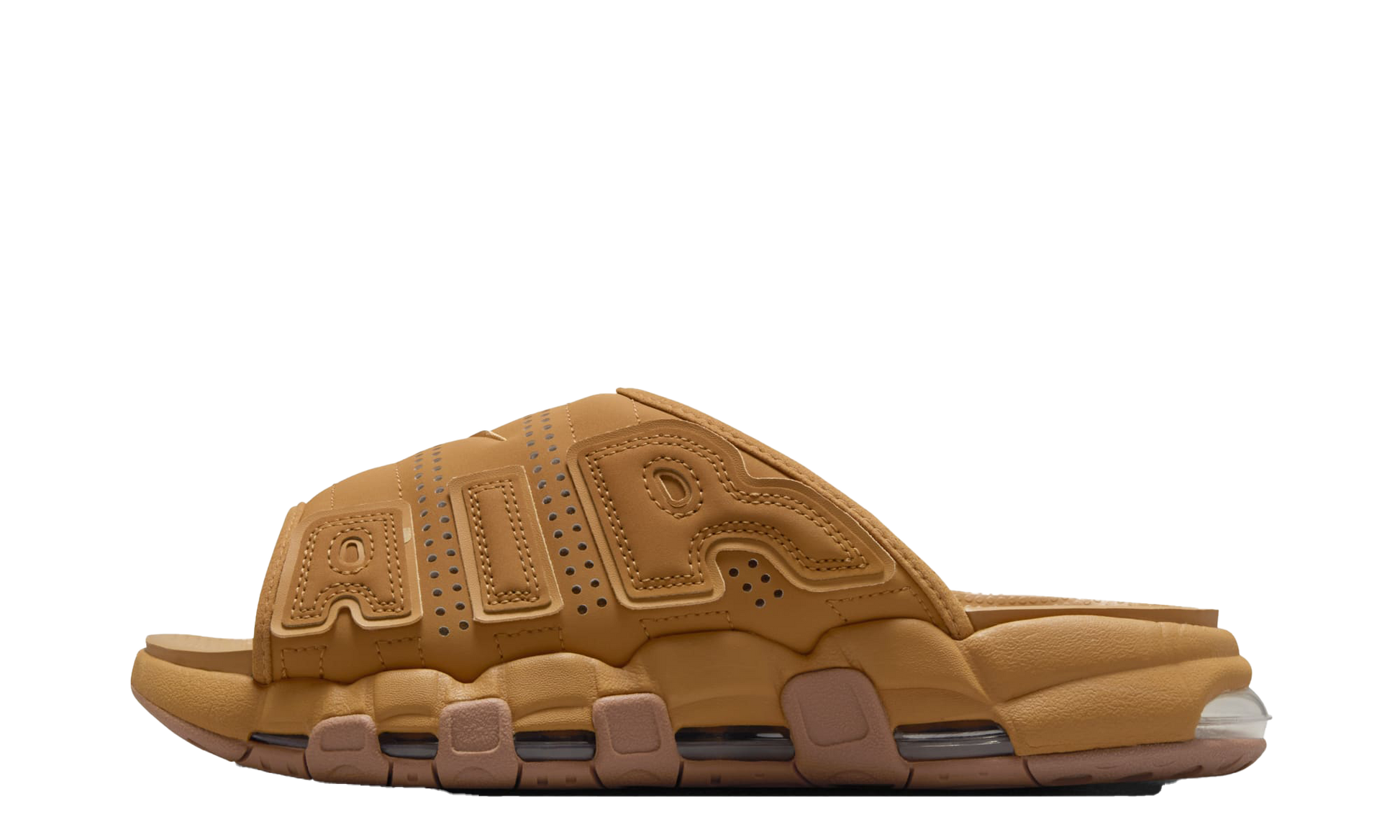 Air More Uptempo Slide "flax" - 1