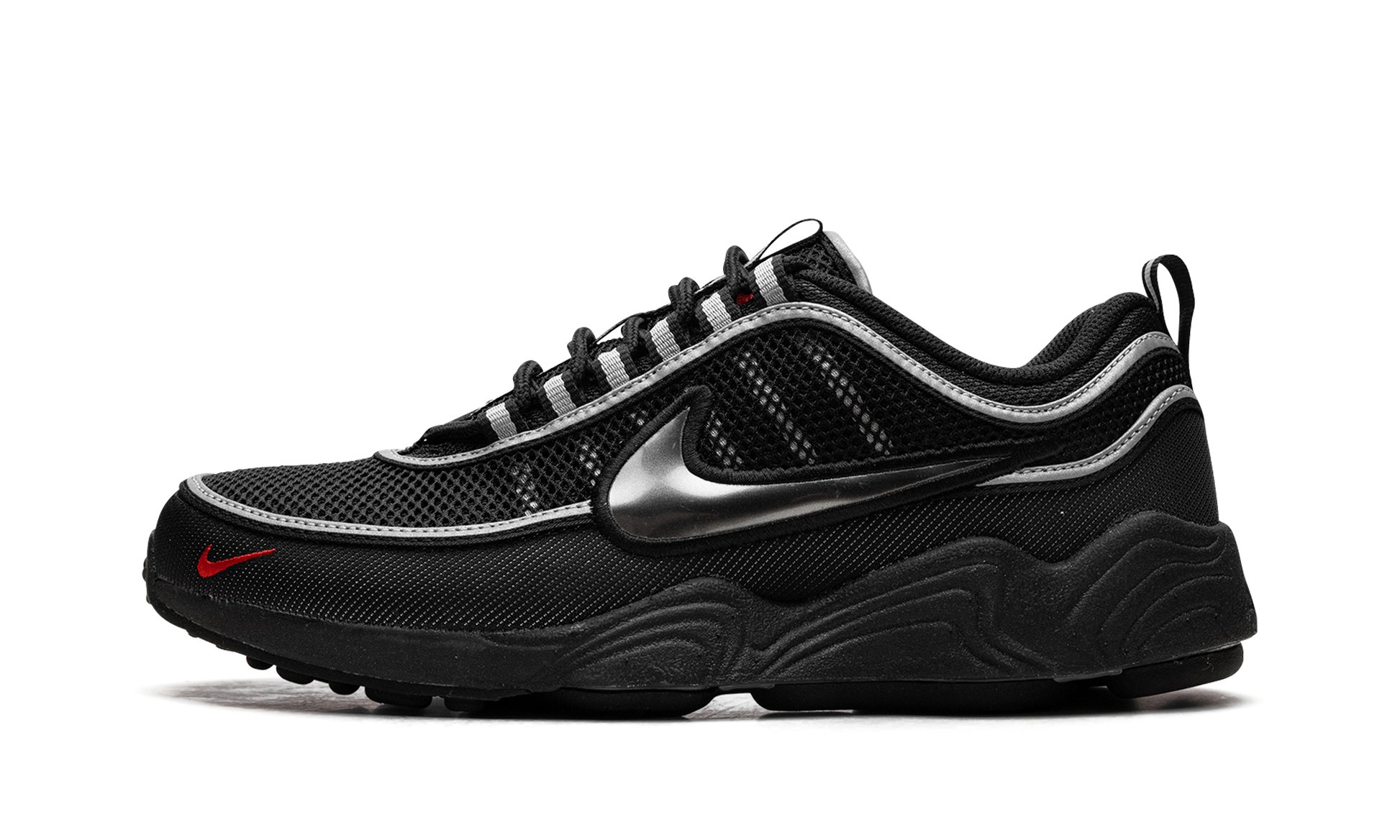 Air Zoom Spiridon "black / Metallic Silver" - 1