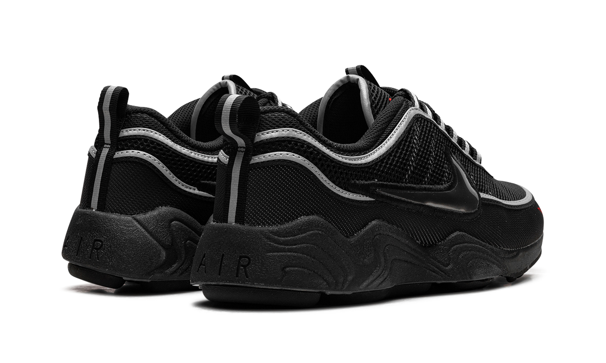 Air Zoom Spiridon "black / Metallic Silver" - 3