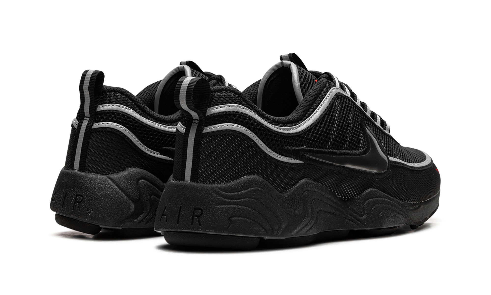 Air Zoom Spiridon "black / Metallic Silver" - 3