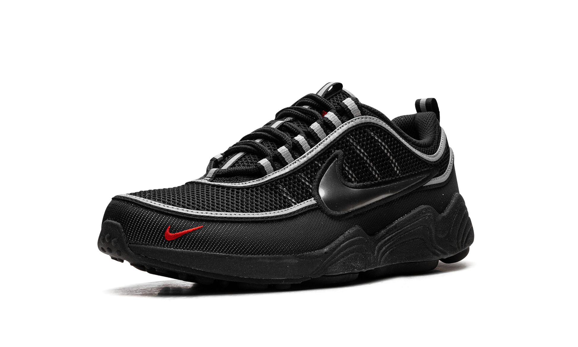 Air Zoom Spiridon "black / Metallic Silver" - 4